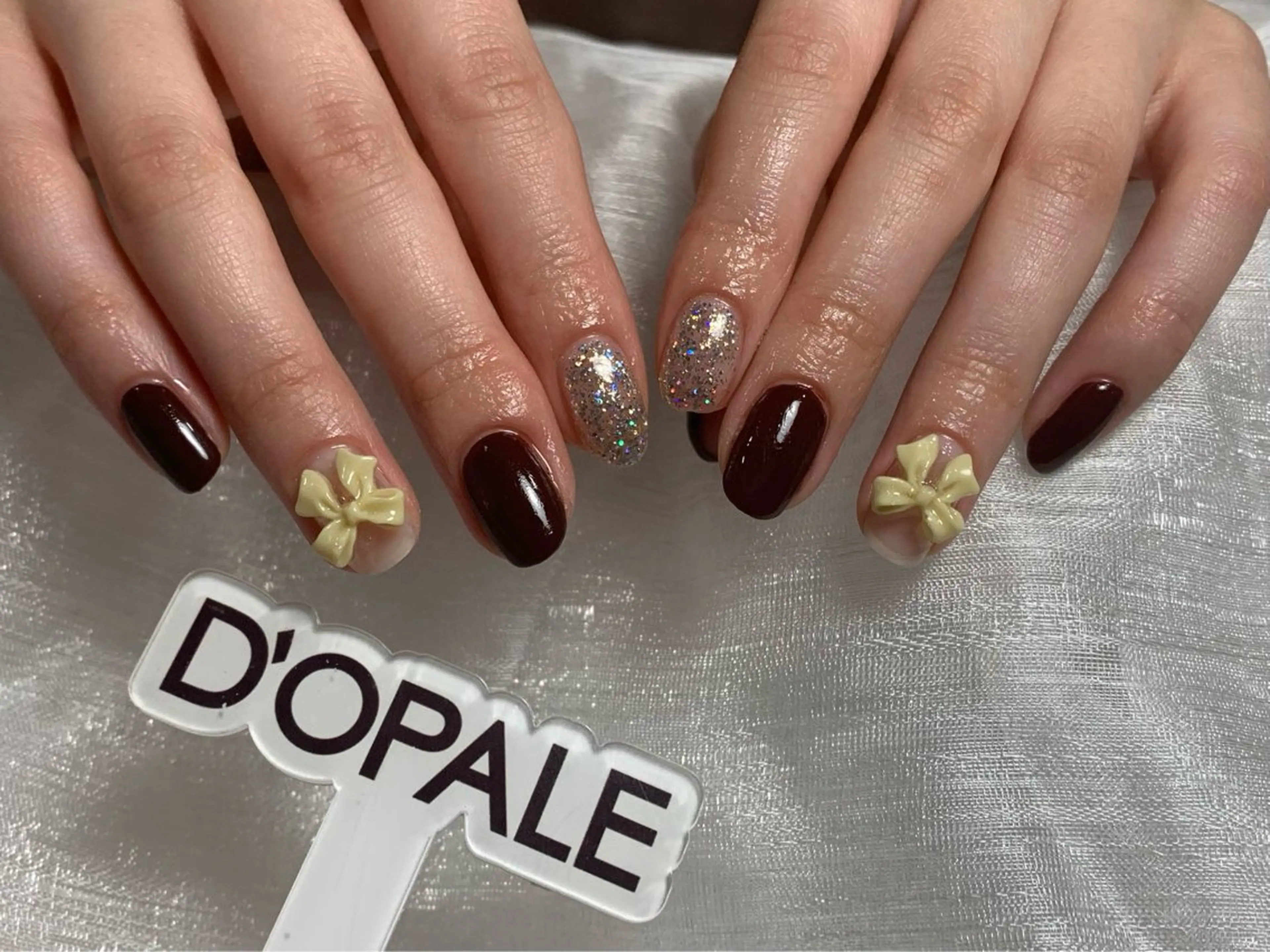 ネイル シンプルネイル D‘OPALE所属・DOPALE、もも 彦奇のネイルデザイン