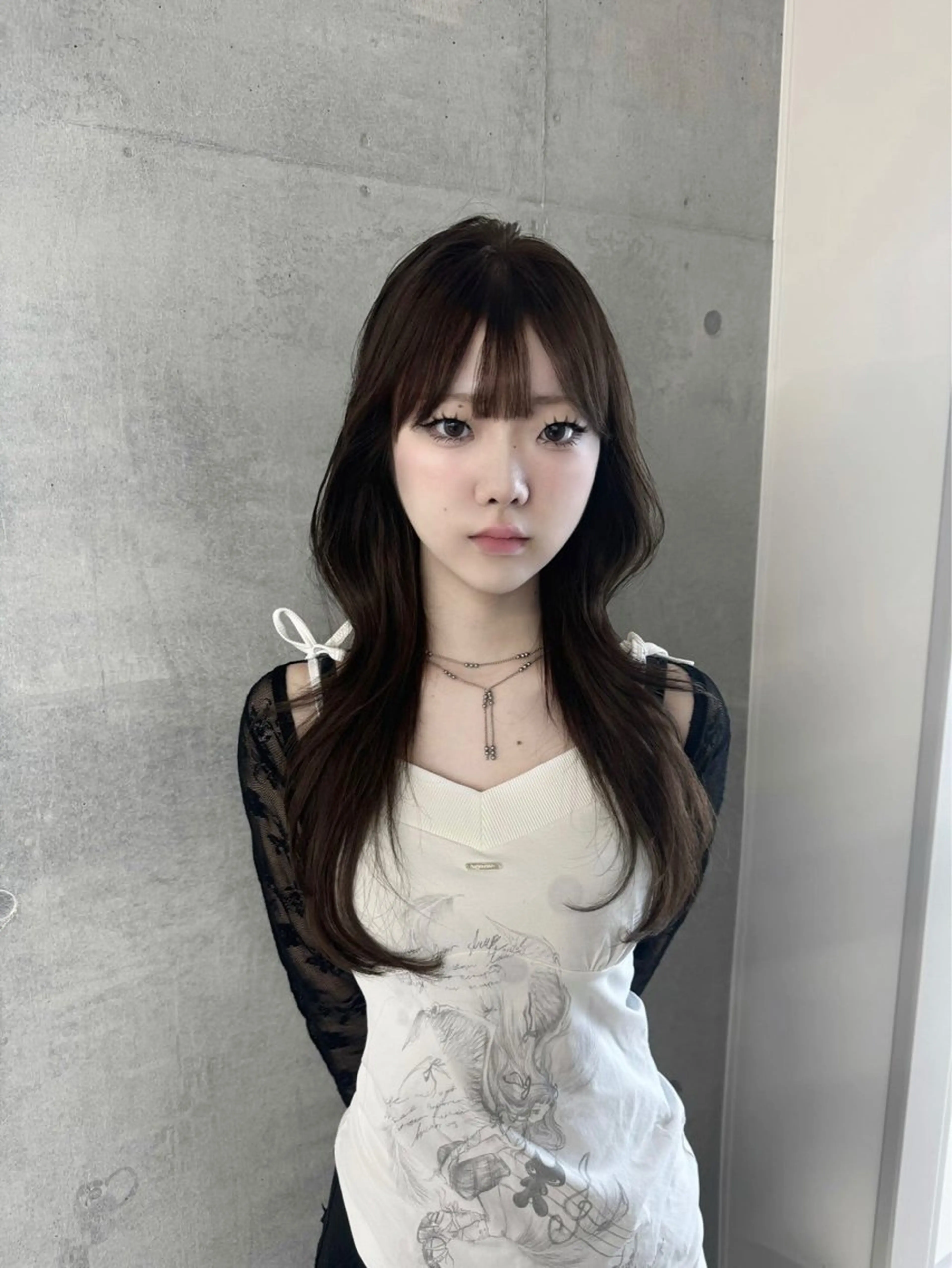 ロング カラー ハイトーン/ピンク カラー/めい🎀のヘアスタイル