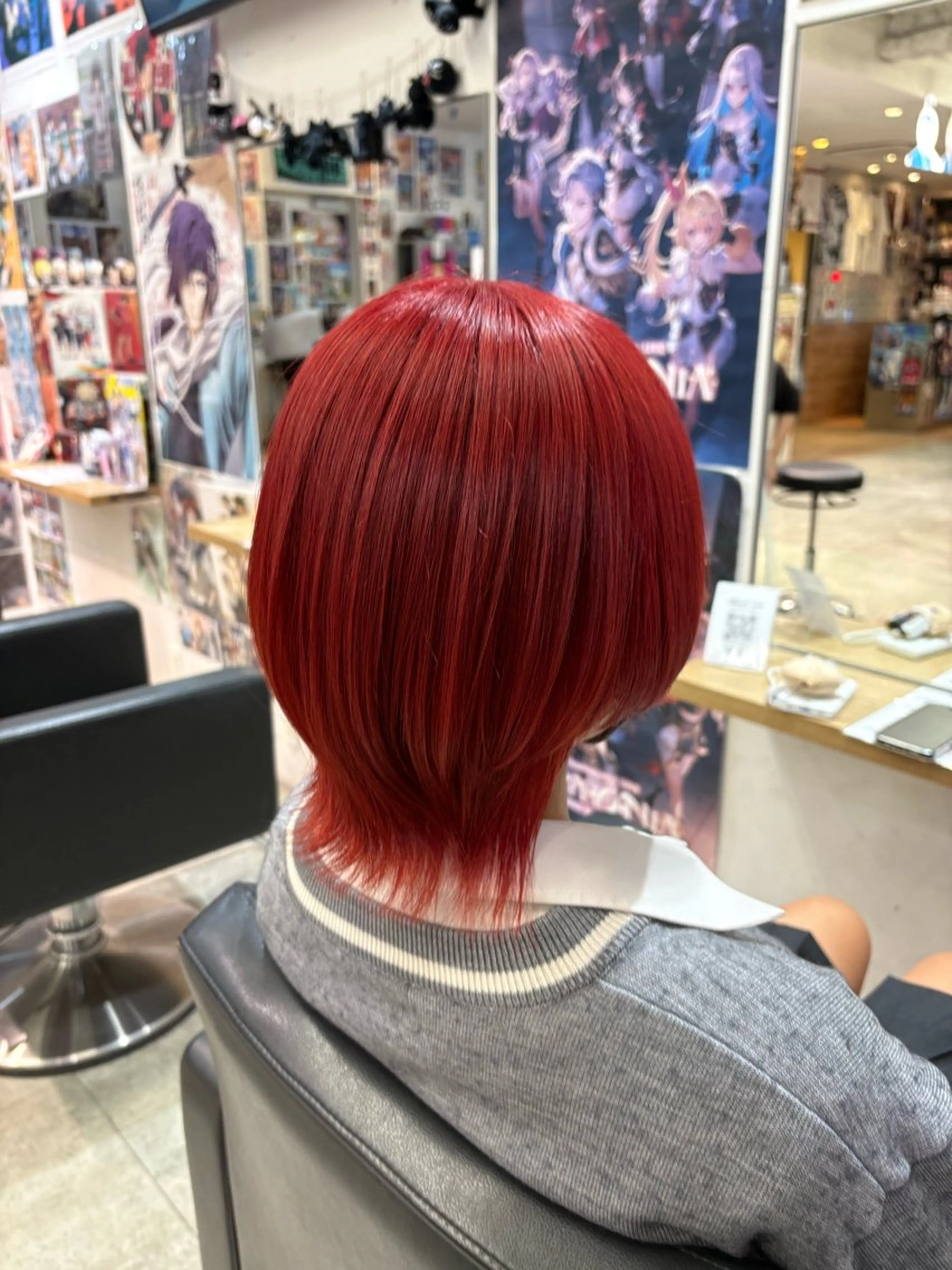 ショート カラー ヘアカラー 推しカラー*.✦ ミク✦.*のヘアスタイル