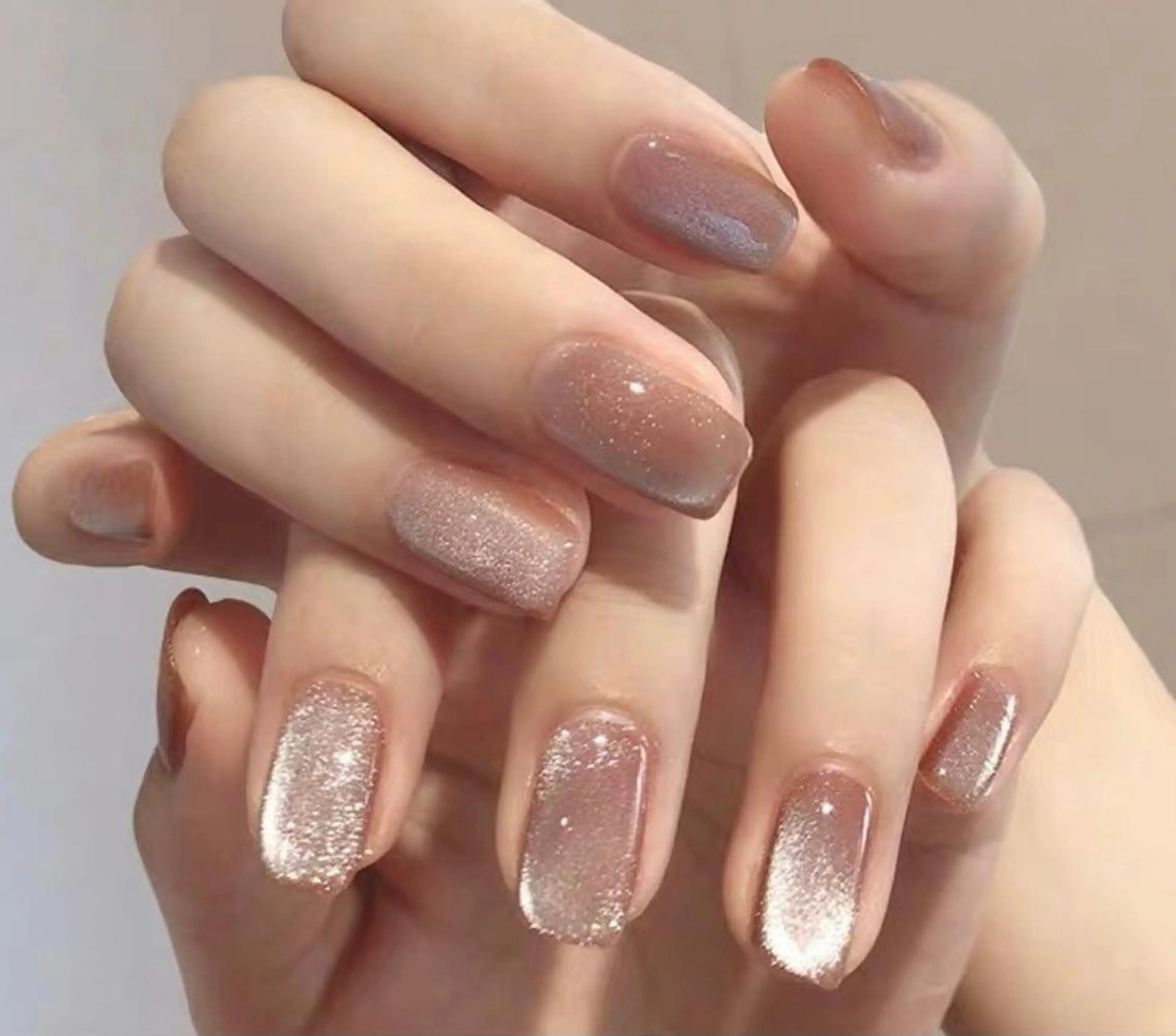 「初回オフ無料」大人気マグネットネイルorミラーネイル4980円(オーロラカラもあり!の写真