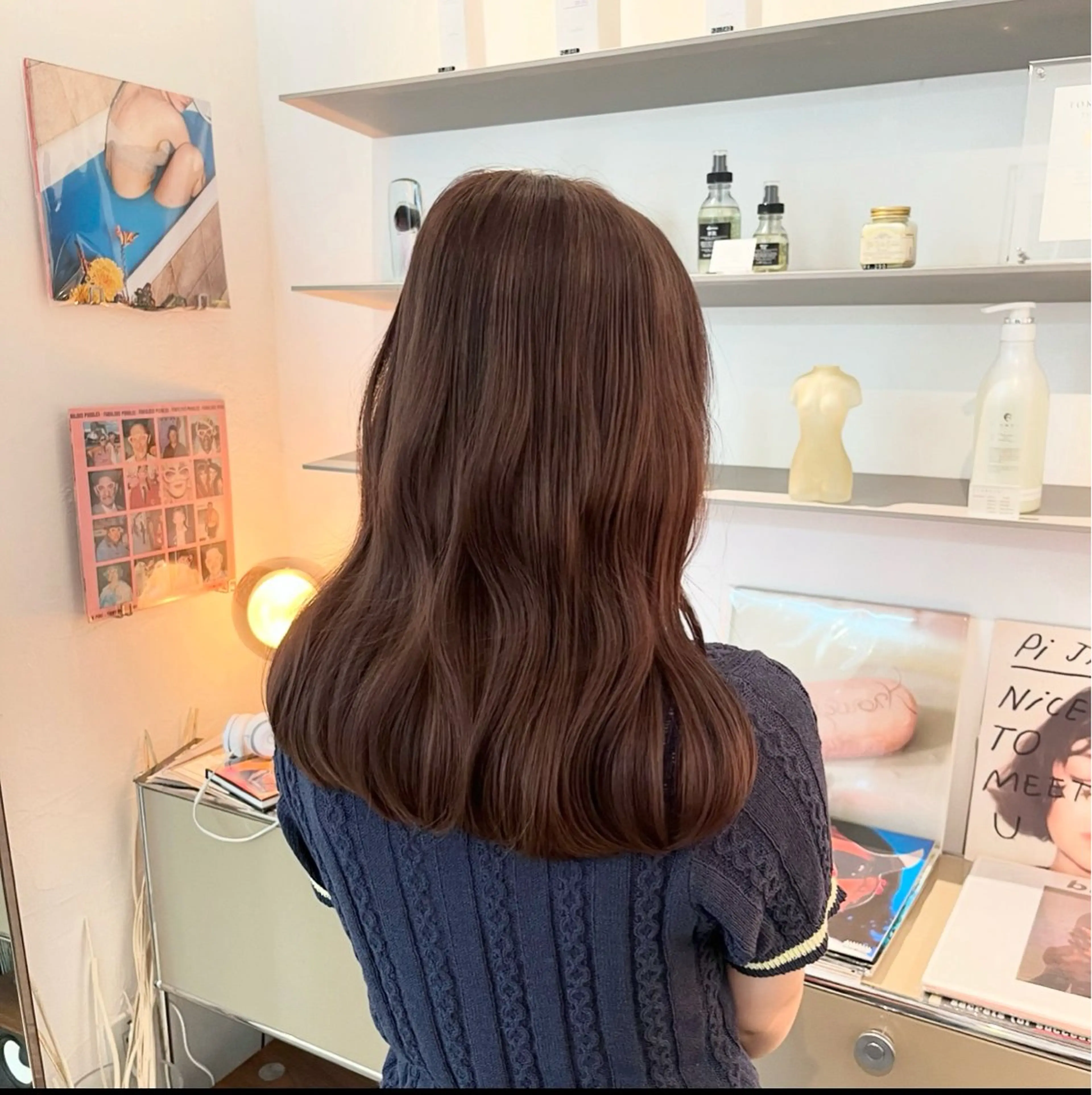 カラー ベージュカラー ブリーチ ブリーチなしカラー ヘアカラー Sunny side所属・みゆう 🎀のヘアスタイル