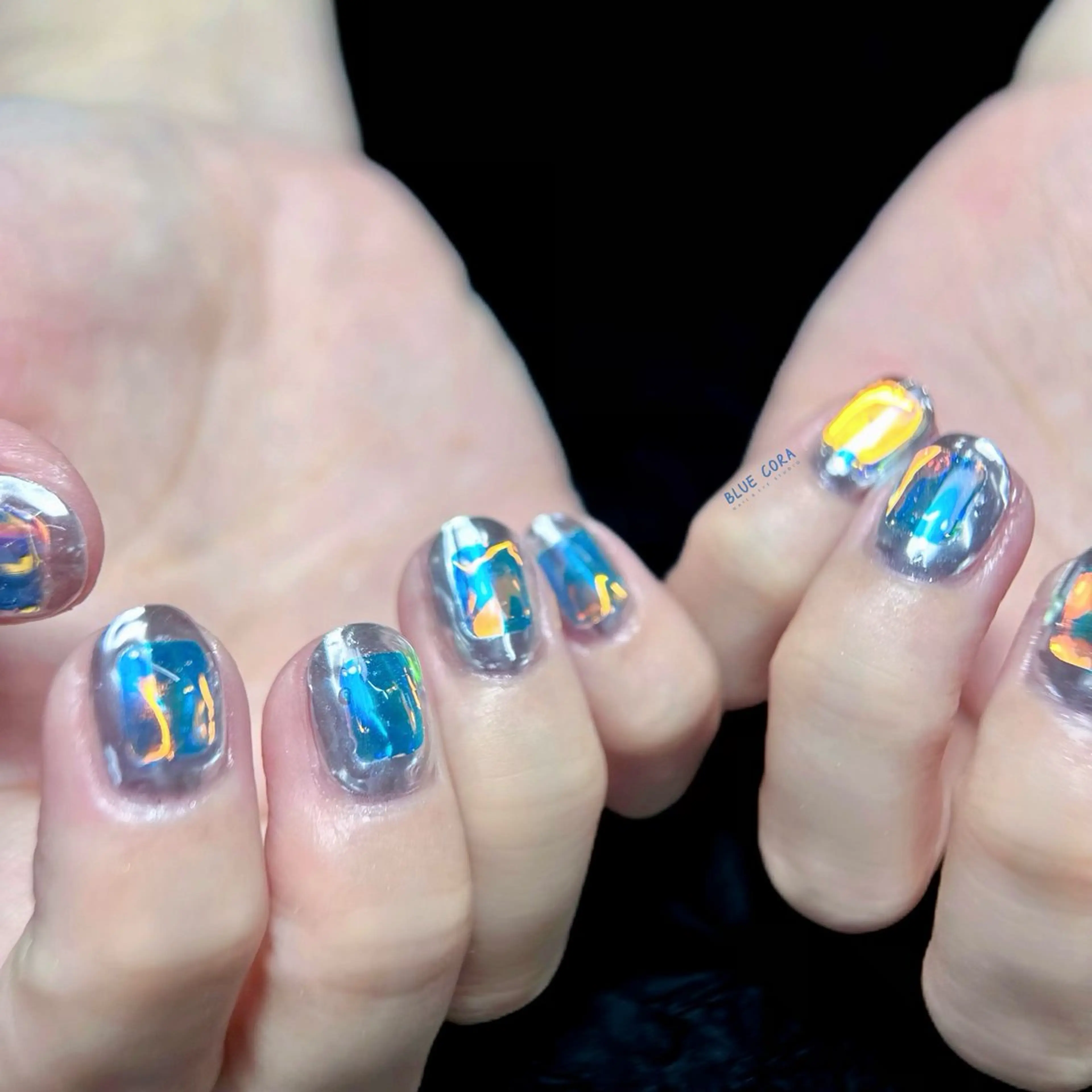 ネイル ハンドネイル ハンドケア BLUE CORA所属・BLUE CORAのネイルデザイン