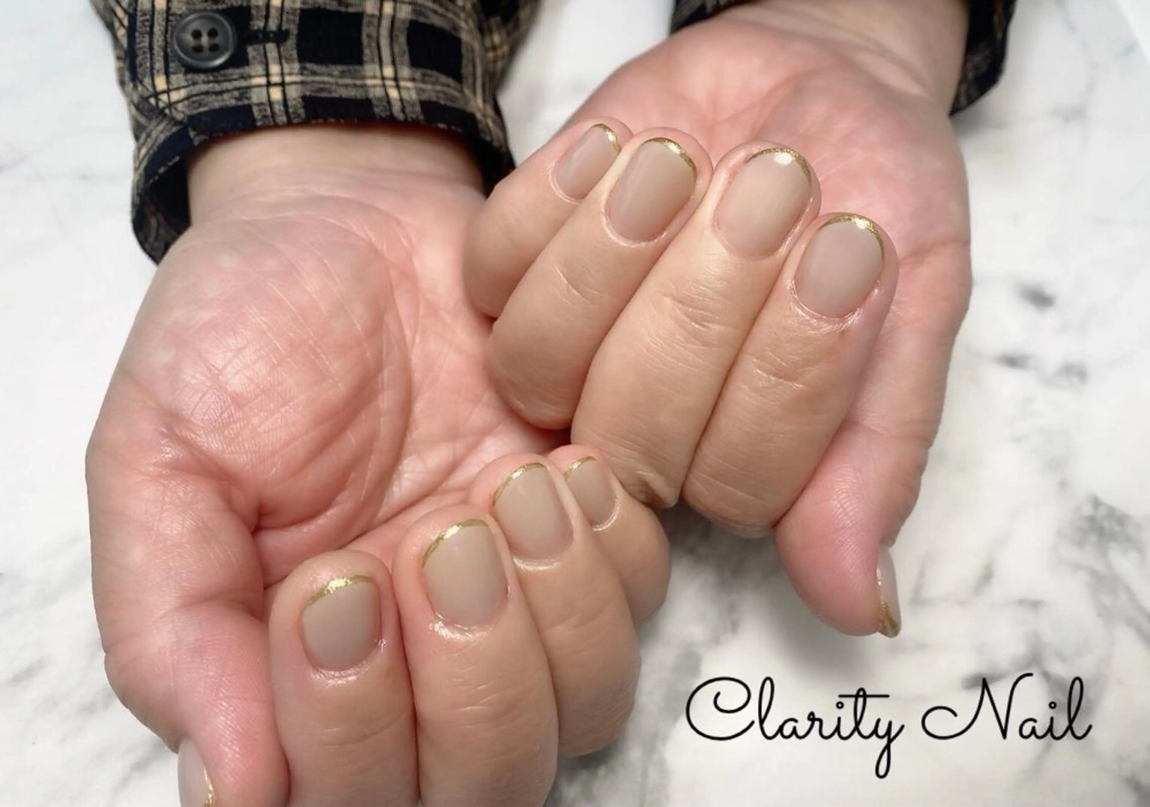 ネイル ラメ(グリッター) ワンカラーネイル ハンドネイル Clarity Nailのネイルデザイン