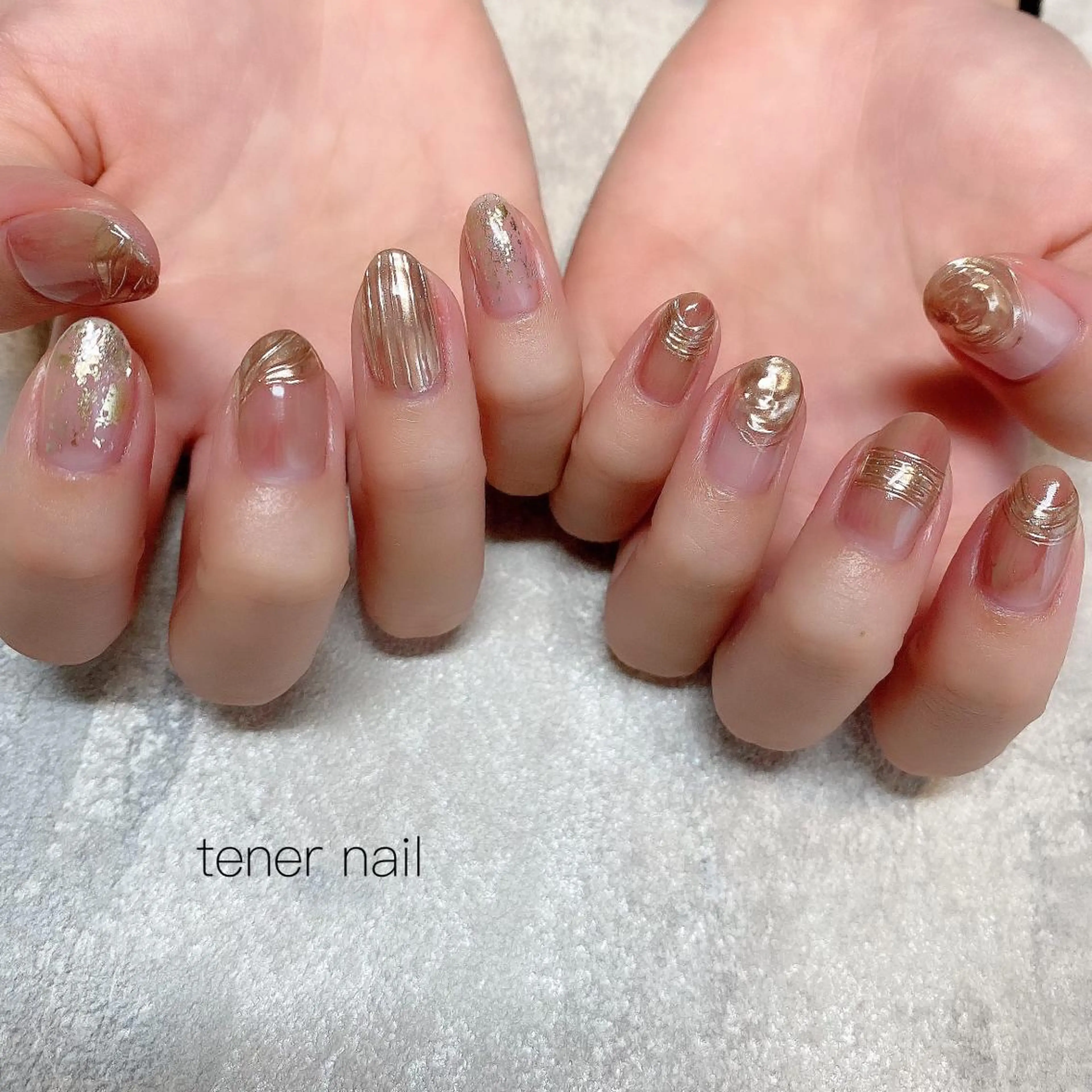 ネイル ミラーネイル tener  nail  テネルネイル所属・テネルネイル tener nailのネイルデザイン
