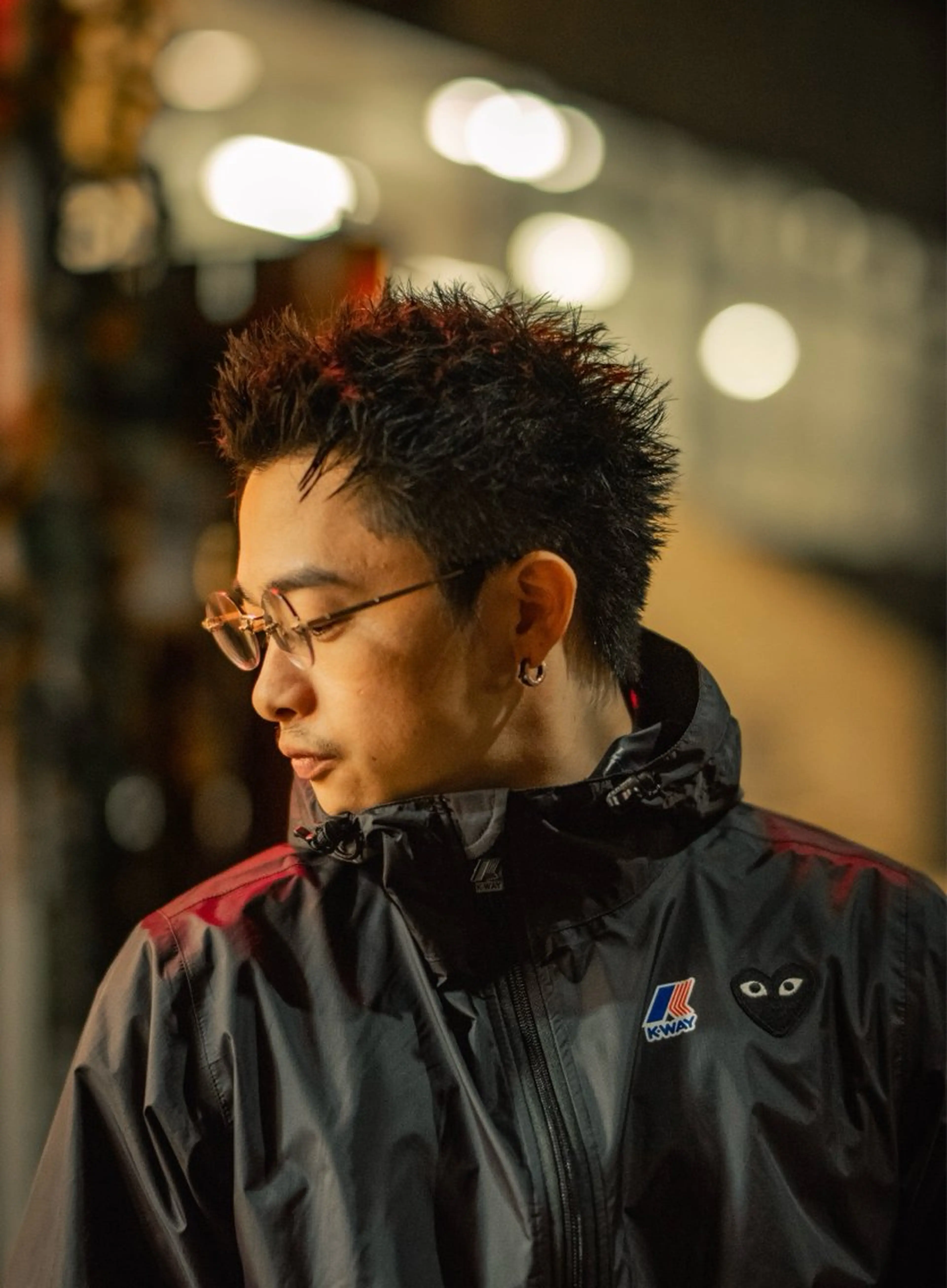 ショート カラー パーマ メンズ 刈り上げ 🔗メンズサロン🔗 Kieのヘアスタイル