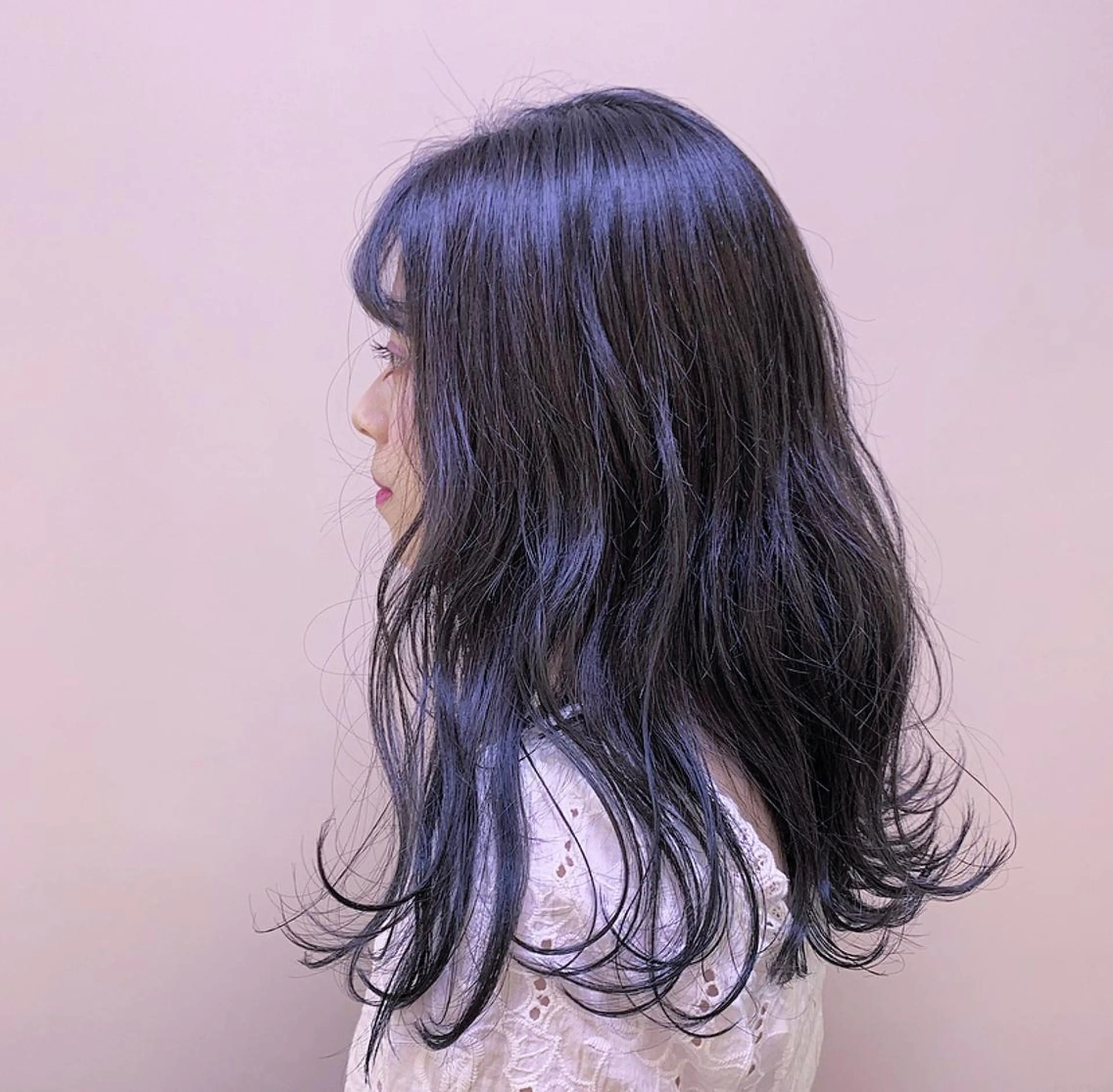 ロング カラー 似合わせカットカラー ♡佐藤捺美のヘアスタイル