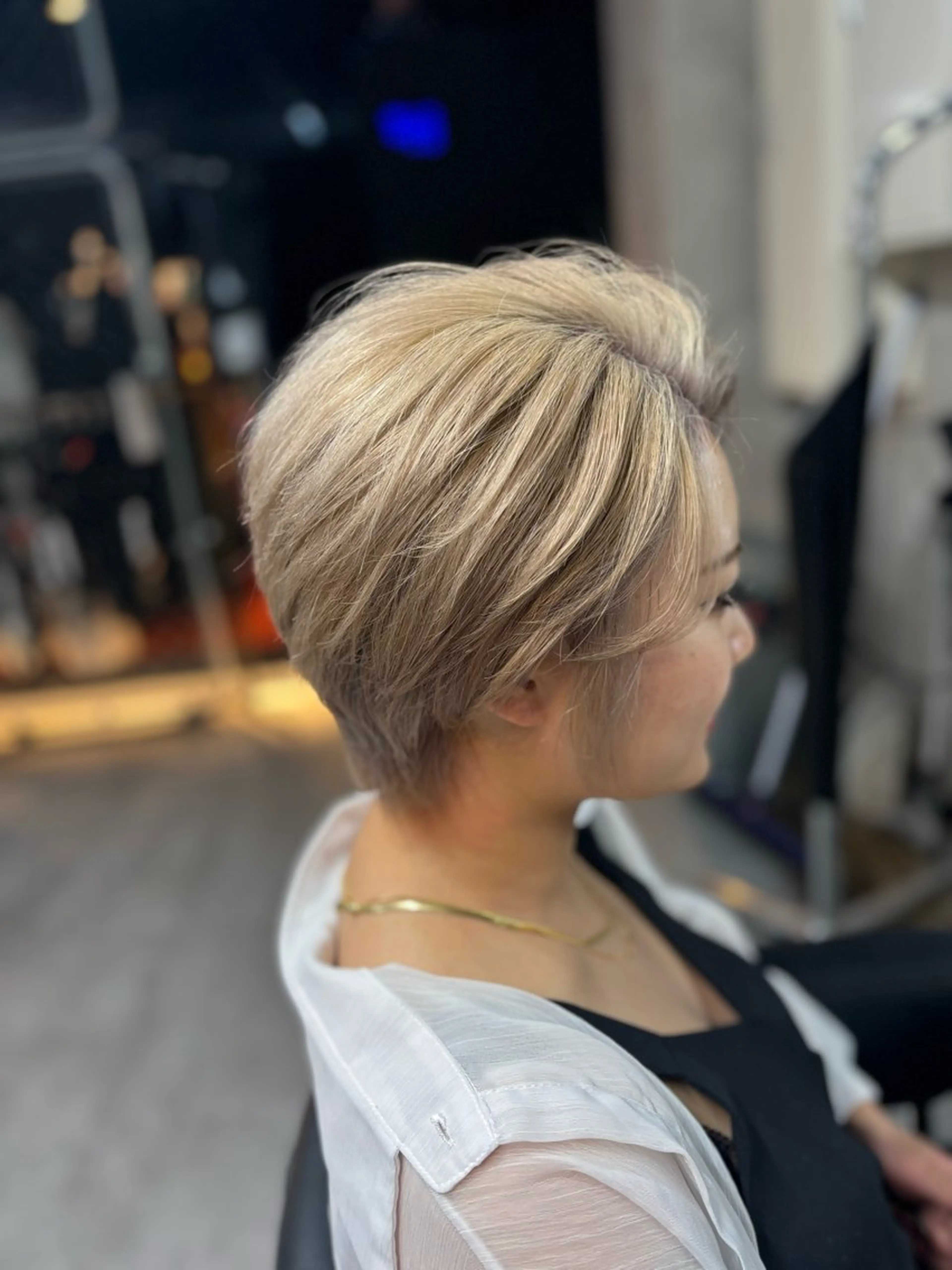 ショート KISS SWAN所属・KISSSWAN Remiのヘアスタイル