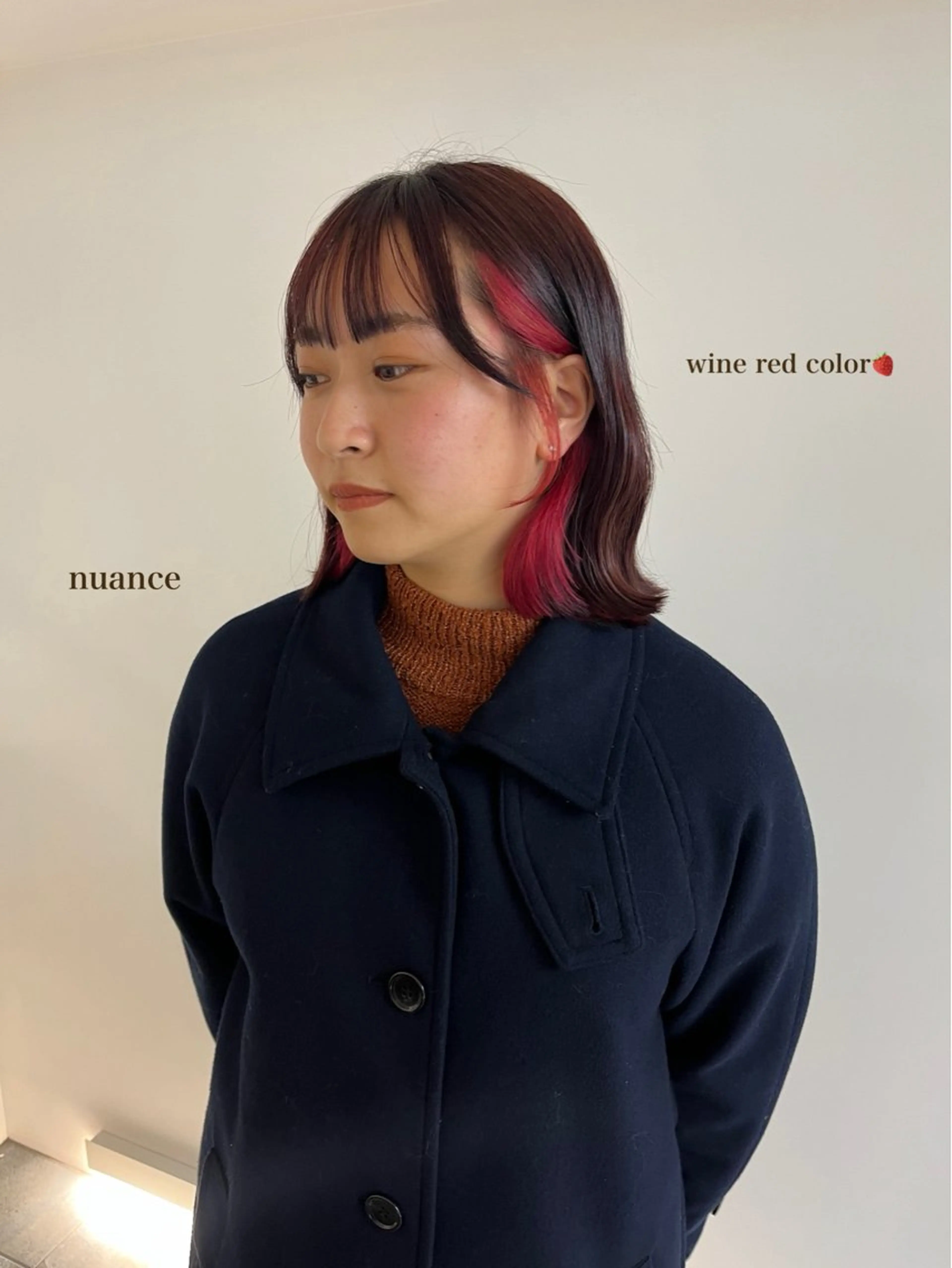 ミディアム ハルカ/ fit standのヘアスタイル