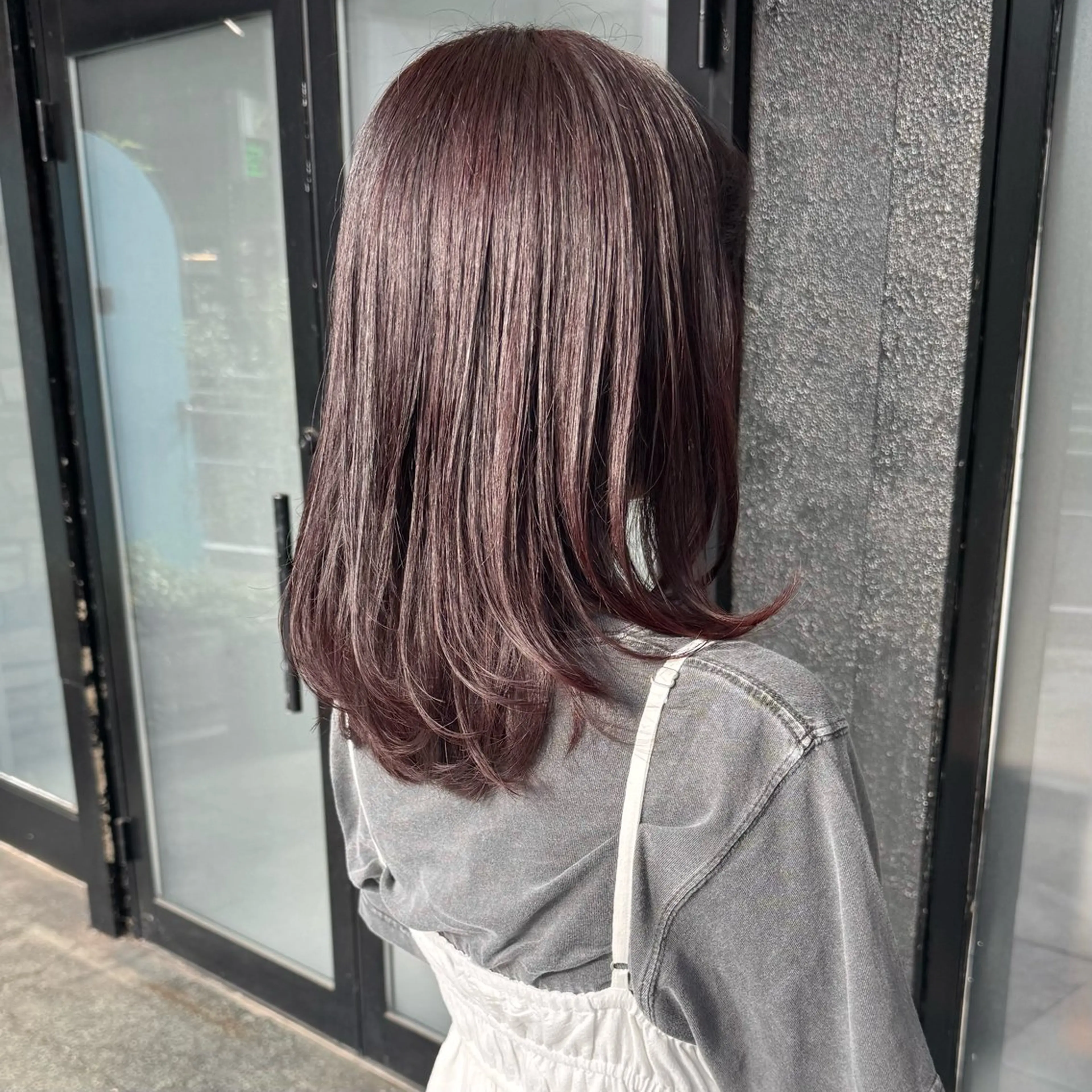 ミディアム カラー 暖色カラー/ブリーチ 🎀オビツメイ🎀のヘアスタイル