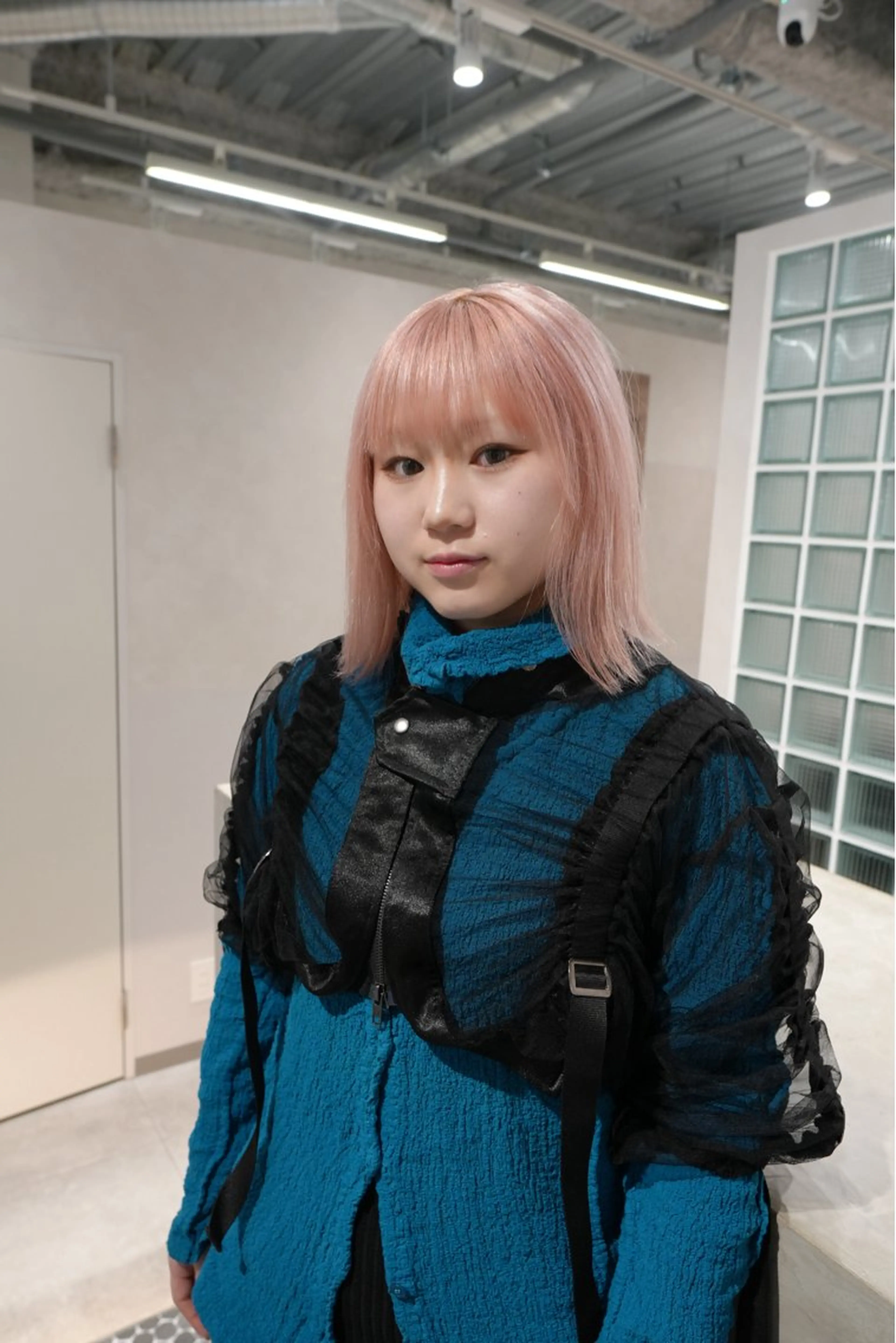 ショート カラー ピンクカラー ホワイトピンク ボブ カット ヘアカラー トリートメント 鈴木/ミルクティー/ ブリーチ/ボブ/のヘアスタイル