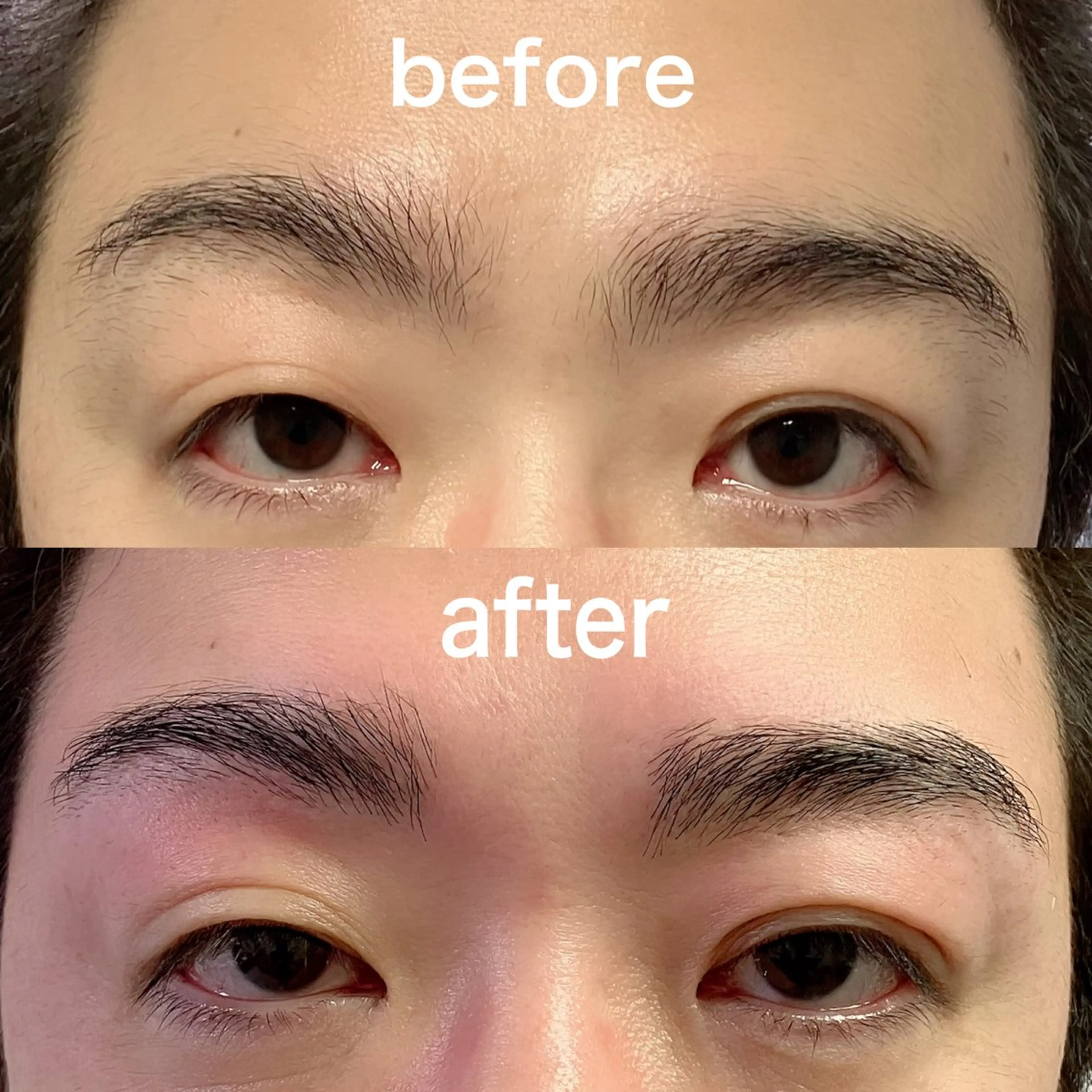 メンズ アイブロウ linda lashesのマツエク・マツパデザイン