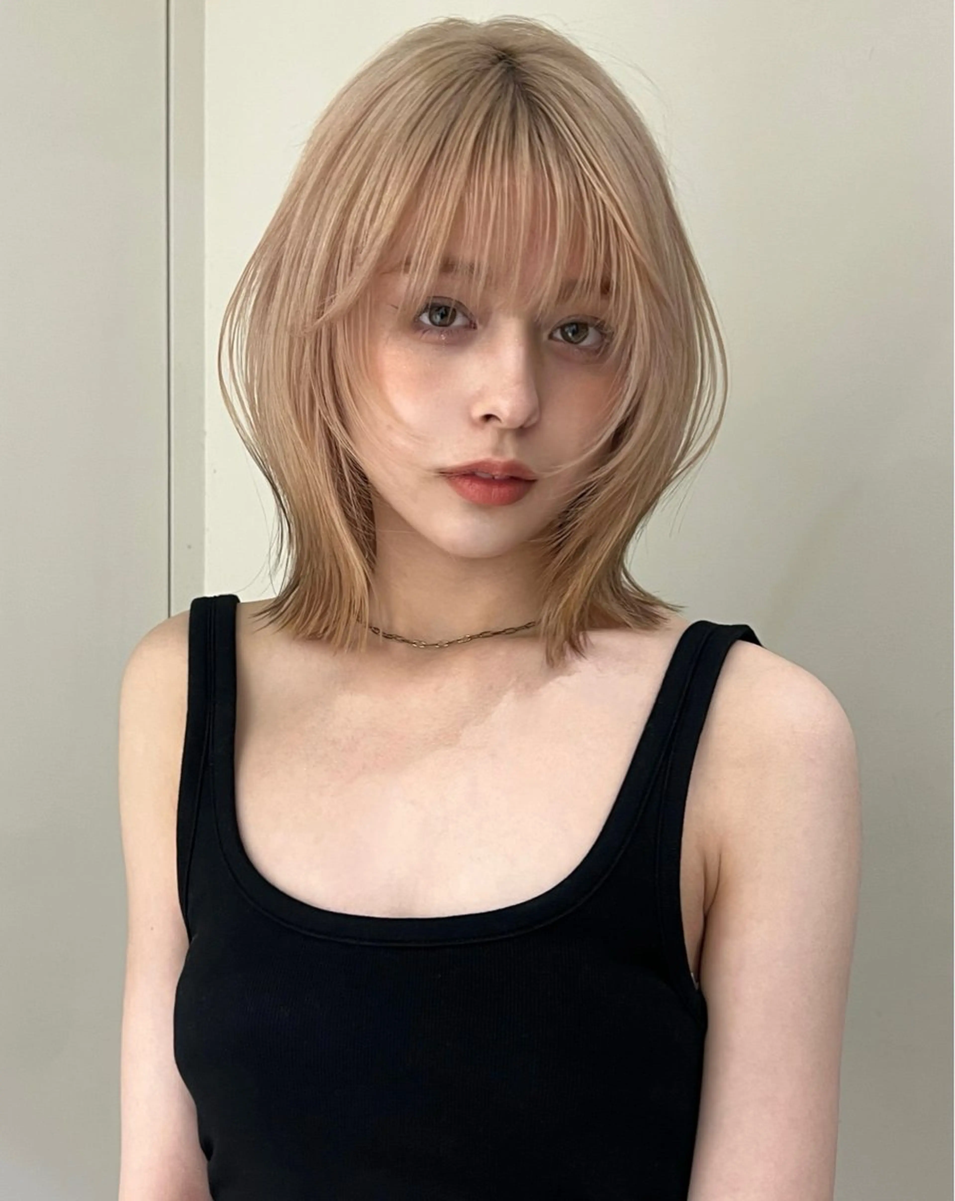 【ボブカット】×【ケアブリーチ】の写真