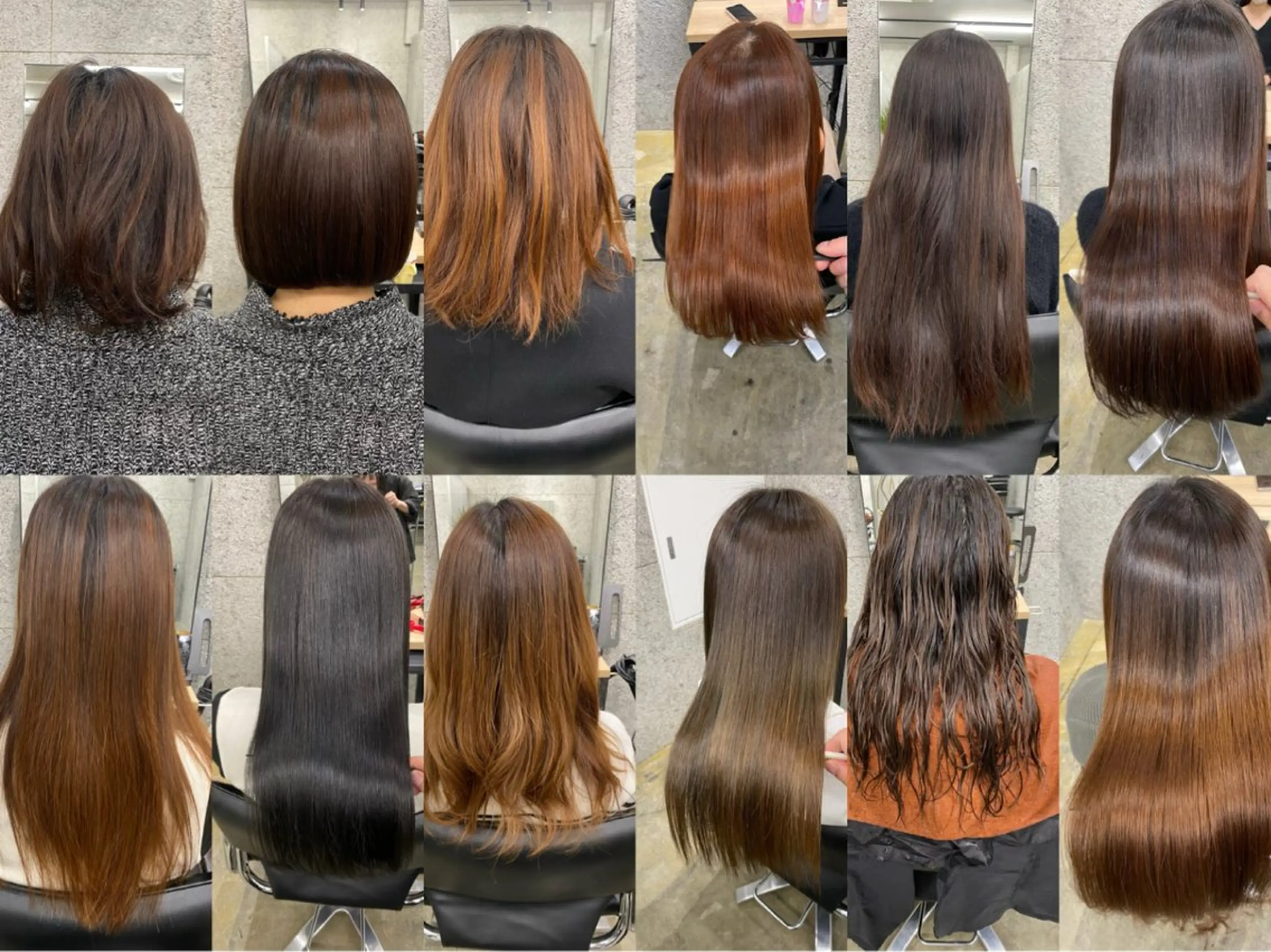 ロング カット ヘアカラー 縮毛矯正 トリートメント WERULE pivot cross店所属・髪質改善/浅沼 亮のヘアスタイル