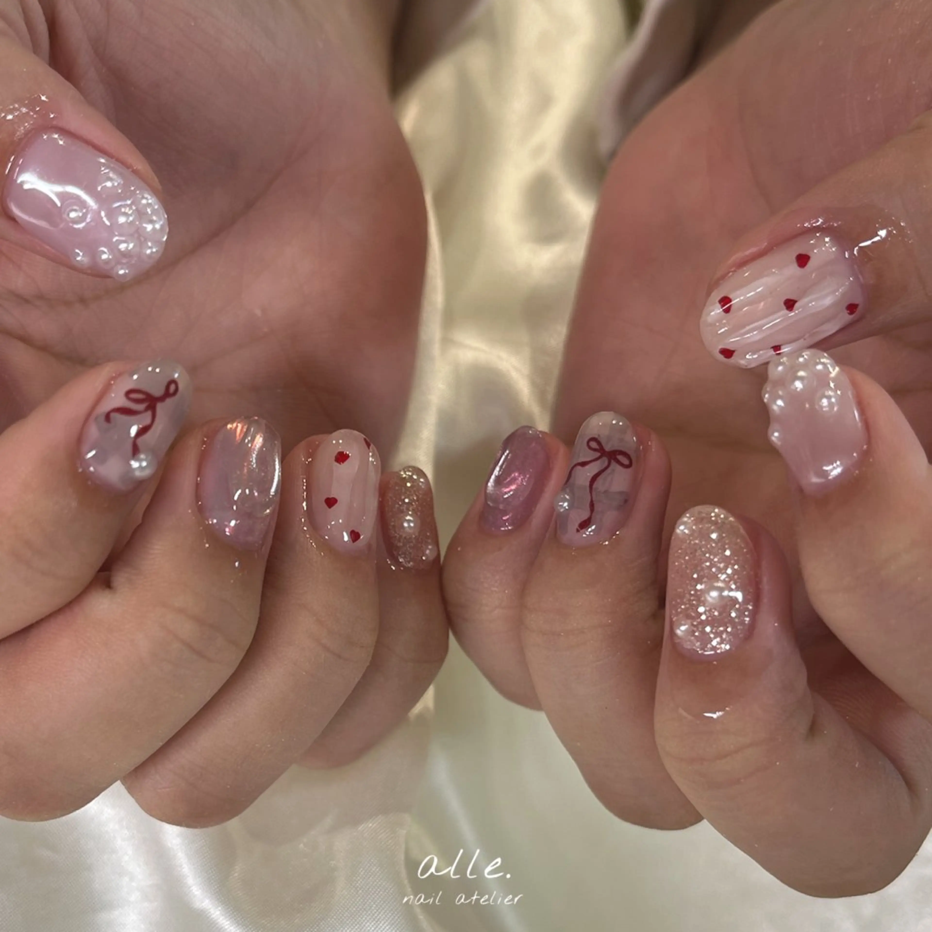 ネイル ハンドネイル atelier alle.のネイルデザイン