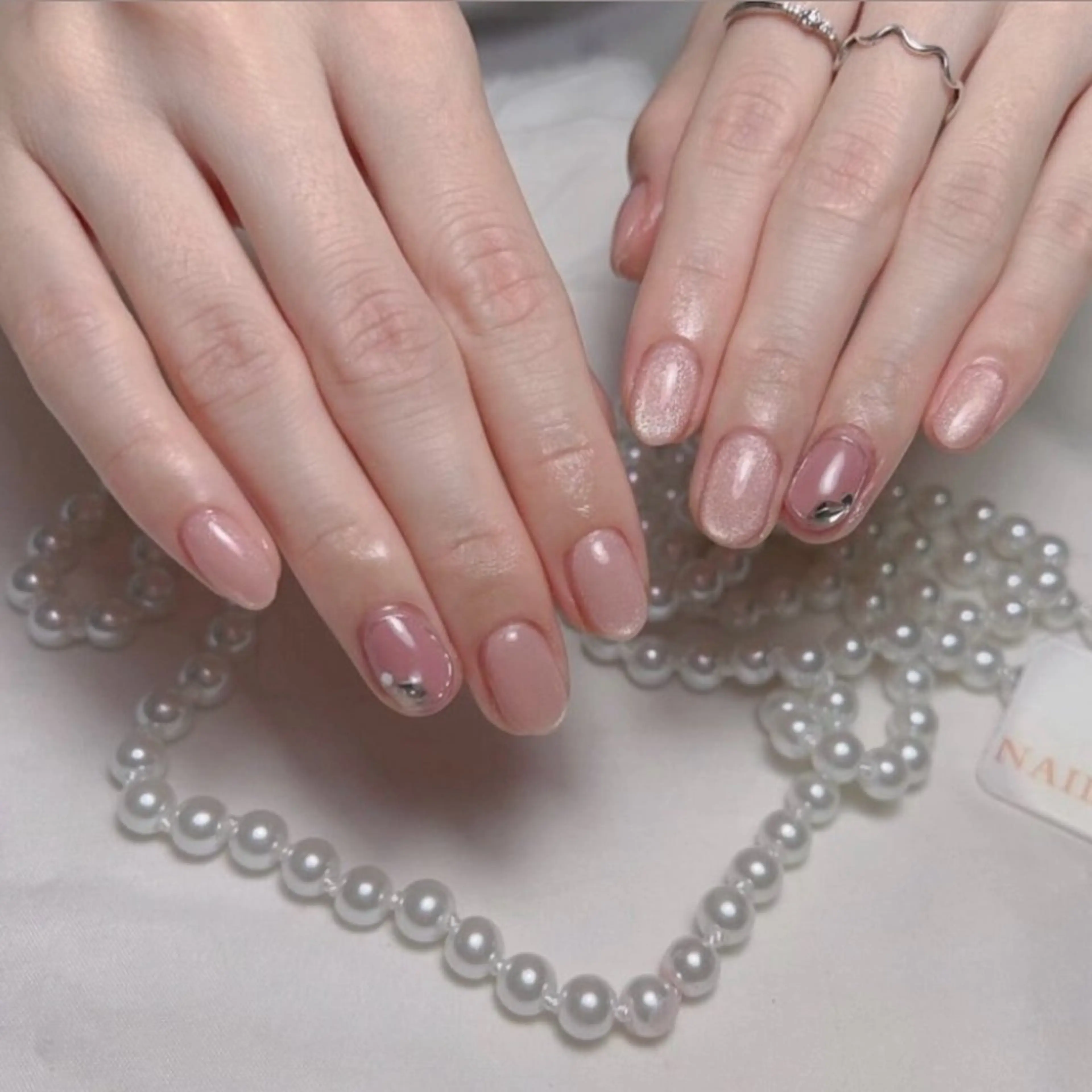 ネイル アートネイル フレンチネイル ジェルネイル グラデーション 韓国ネイル 久保田 マリコのネイルデザイン