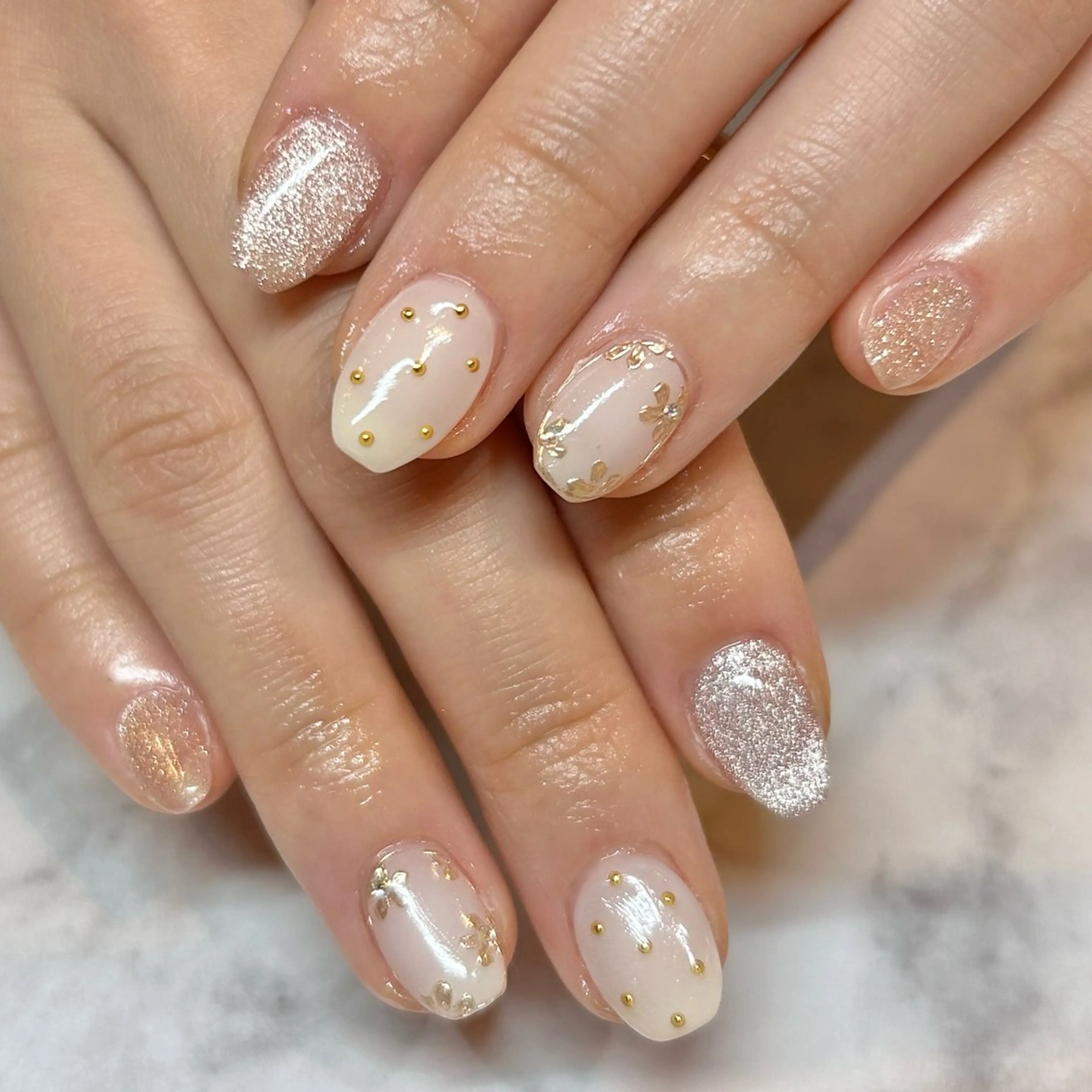 ネイル ハンドネイル Bianca栄店 みさとのネイルデザイン