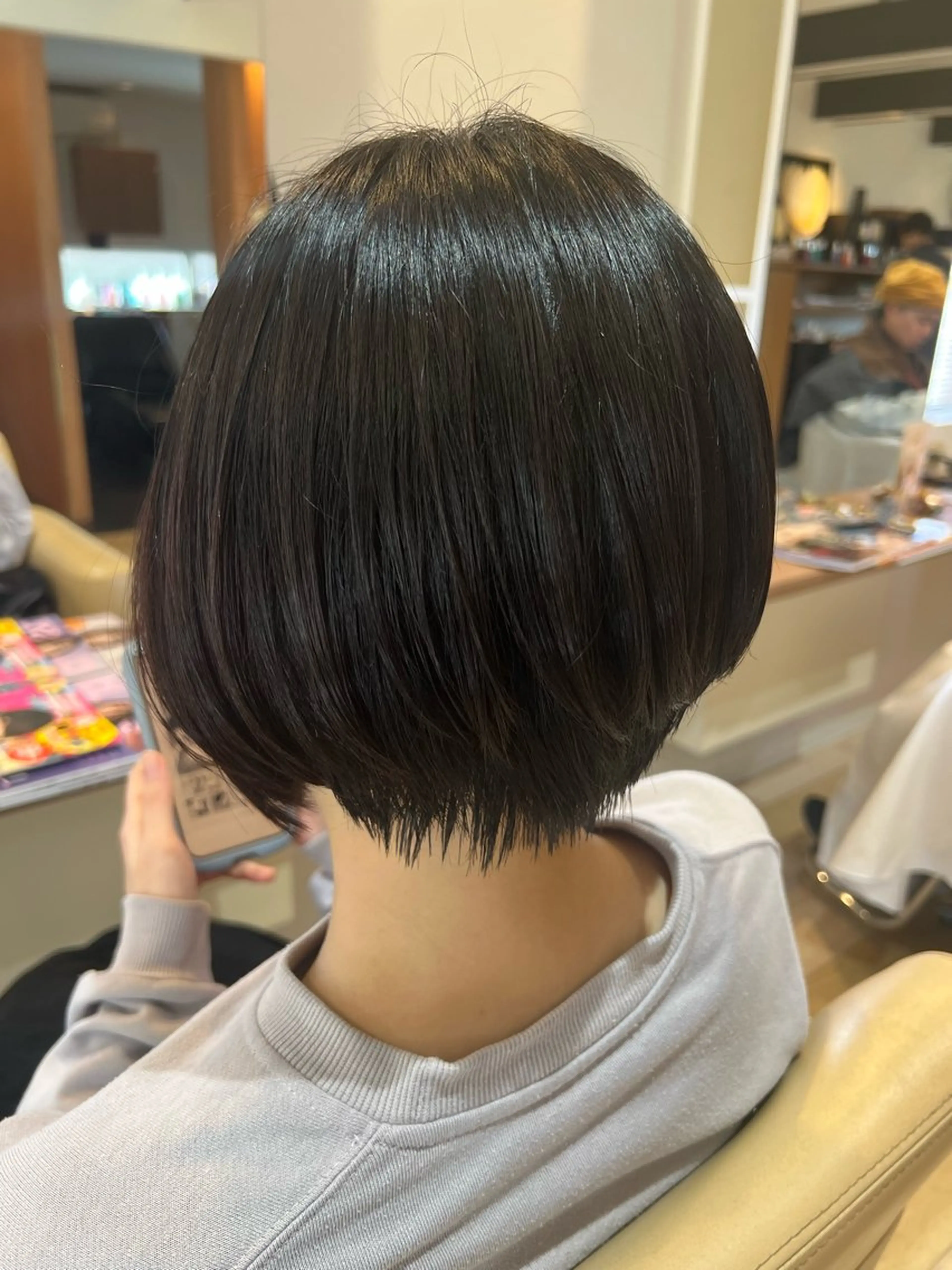 ショート くびれヘア ショートヘア カット cyan所属・cyan Amiのヘアスタイル