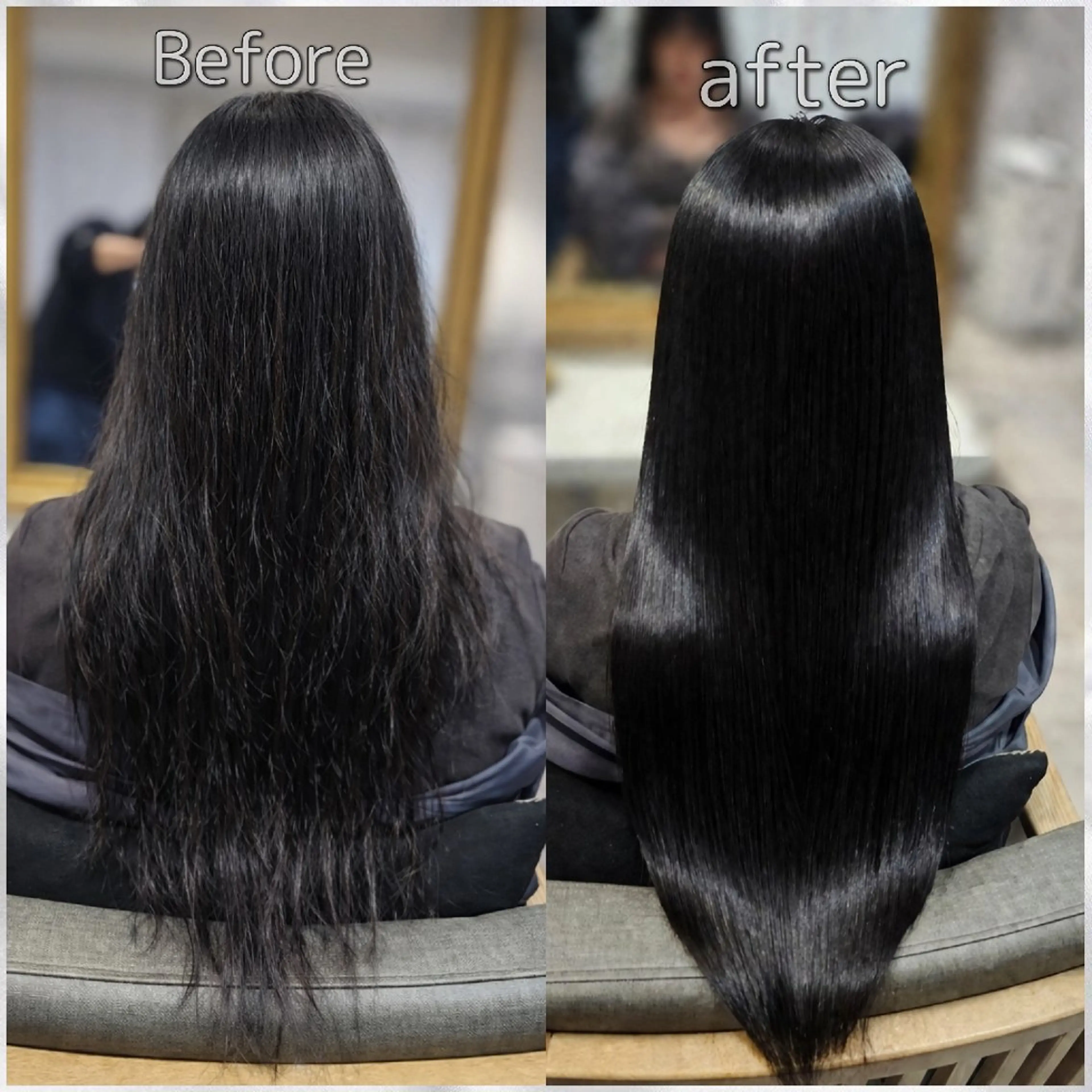 ロング くせ毛 髪質改善 縮毛矯正 トリートメント カット 縮毛矯正 トリートメント 小黒泰佑/東銀座 /縮毛矯正特化のヘアスタイル