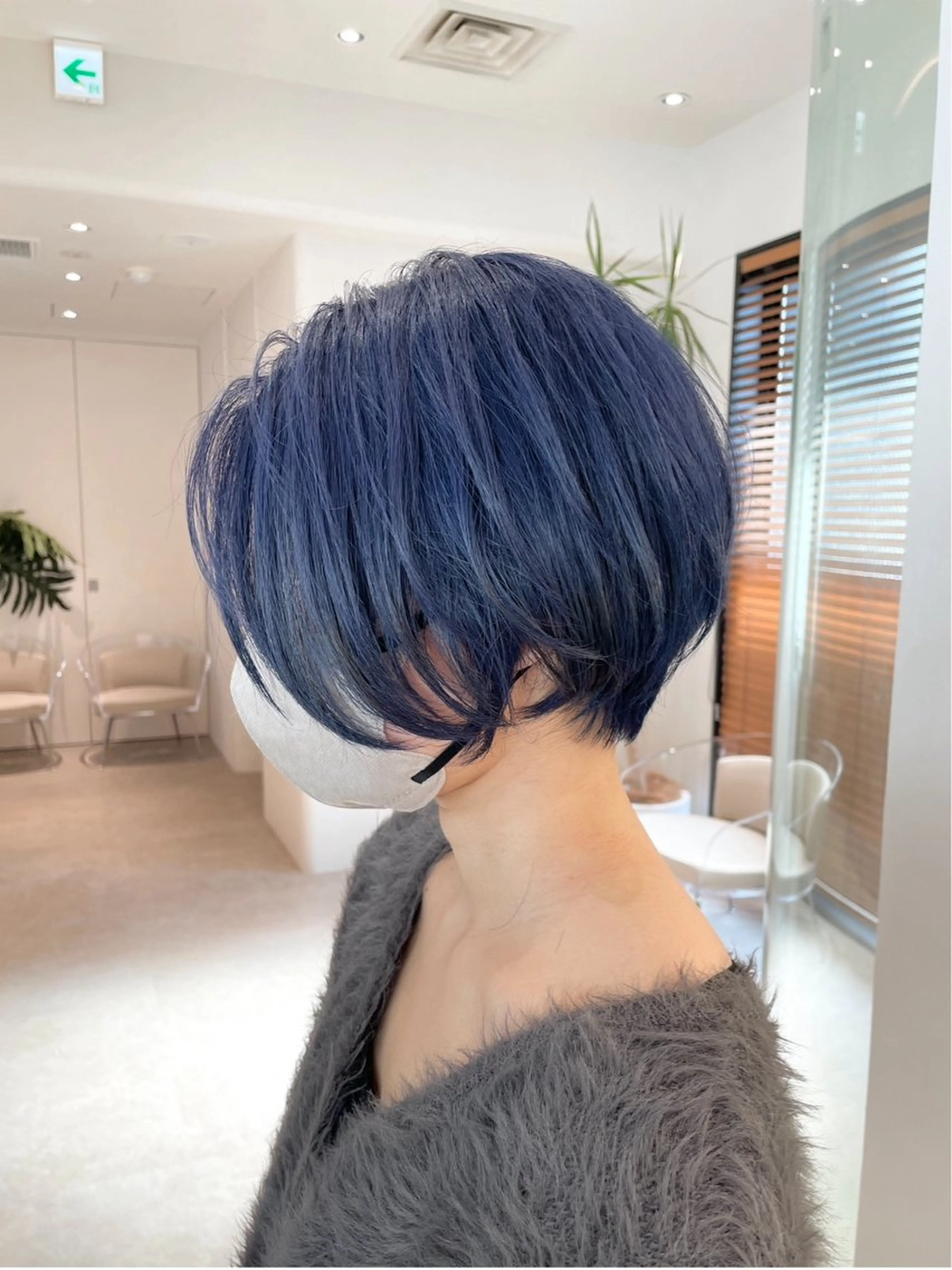 ショート ショートボブ ボブ くびれヘア ショートヘア 渋谷ボブ/レイヤー ボブ田中航平のヘアスタイル