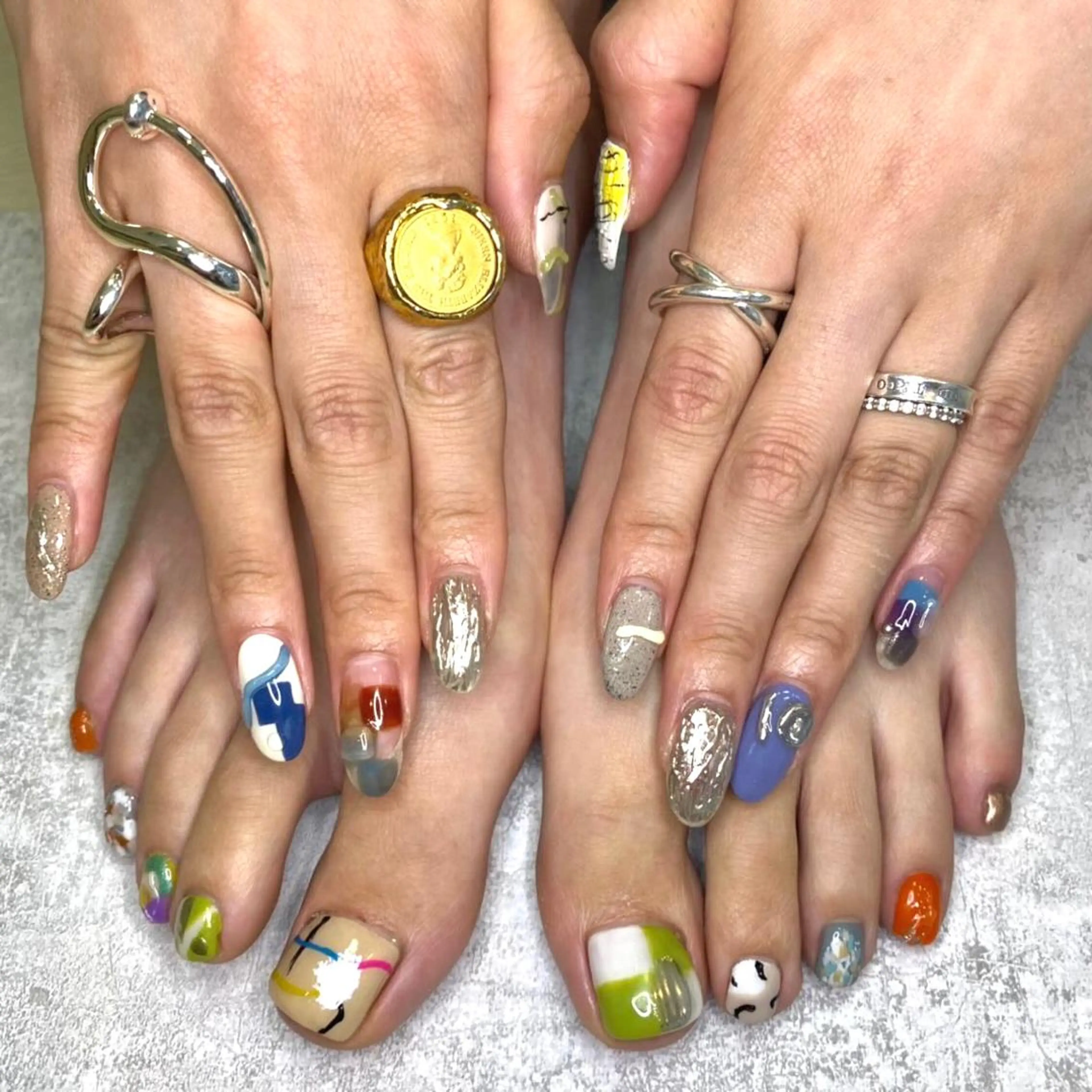 ネイル フットネイル A MODO MIOのネイルデザイン