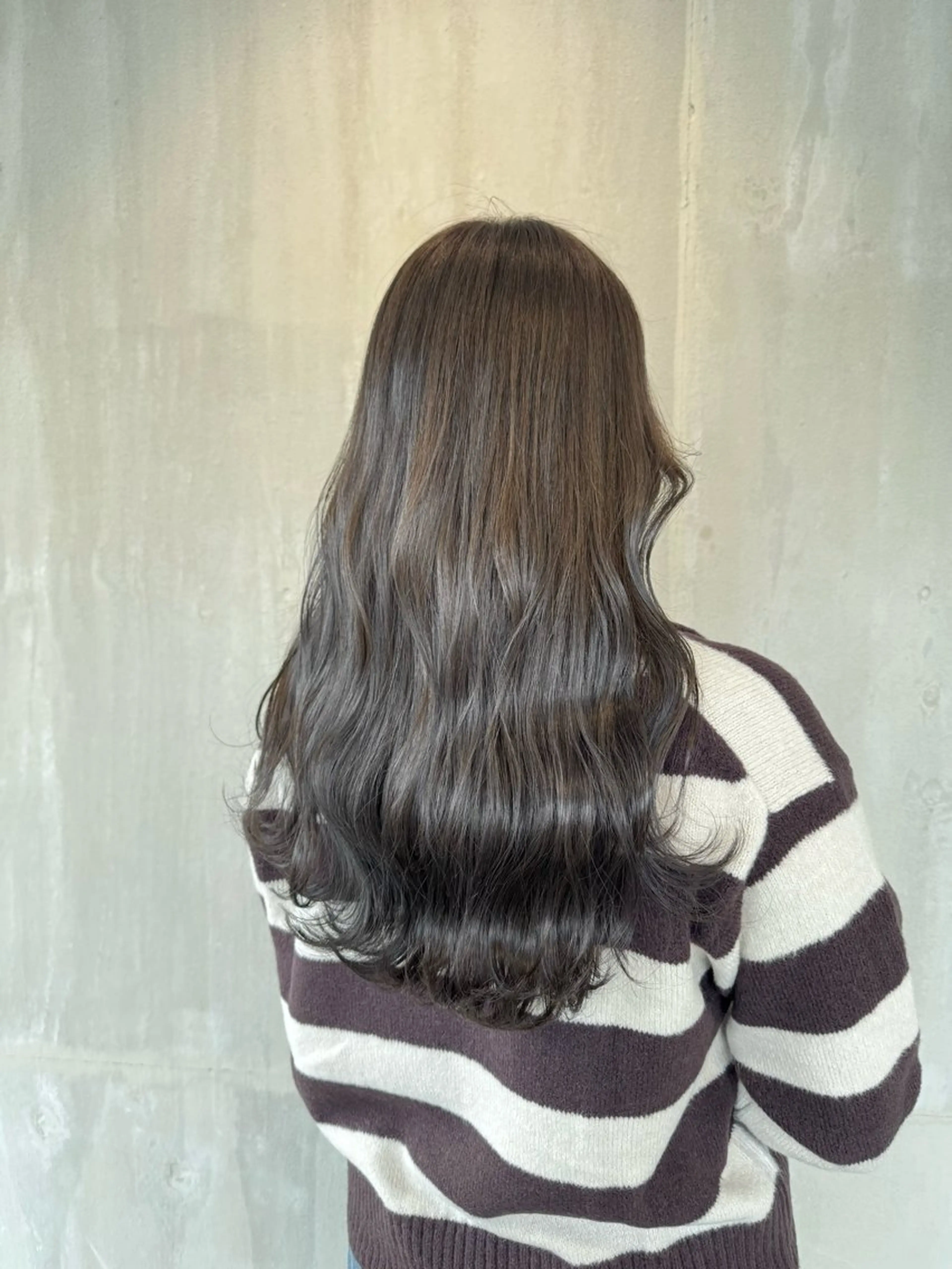 ロング カラー ヘアカラー 透明感カラー 天羅のヘアスタイル