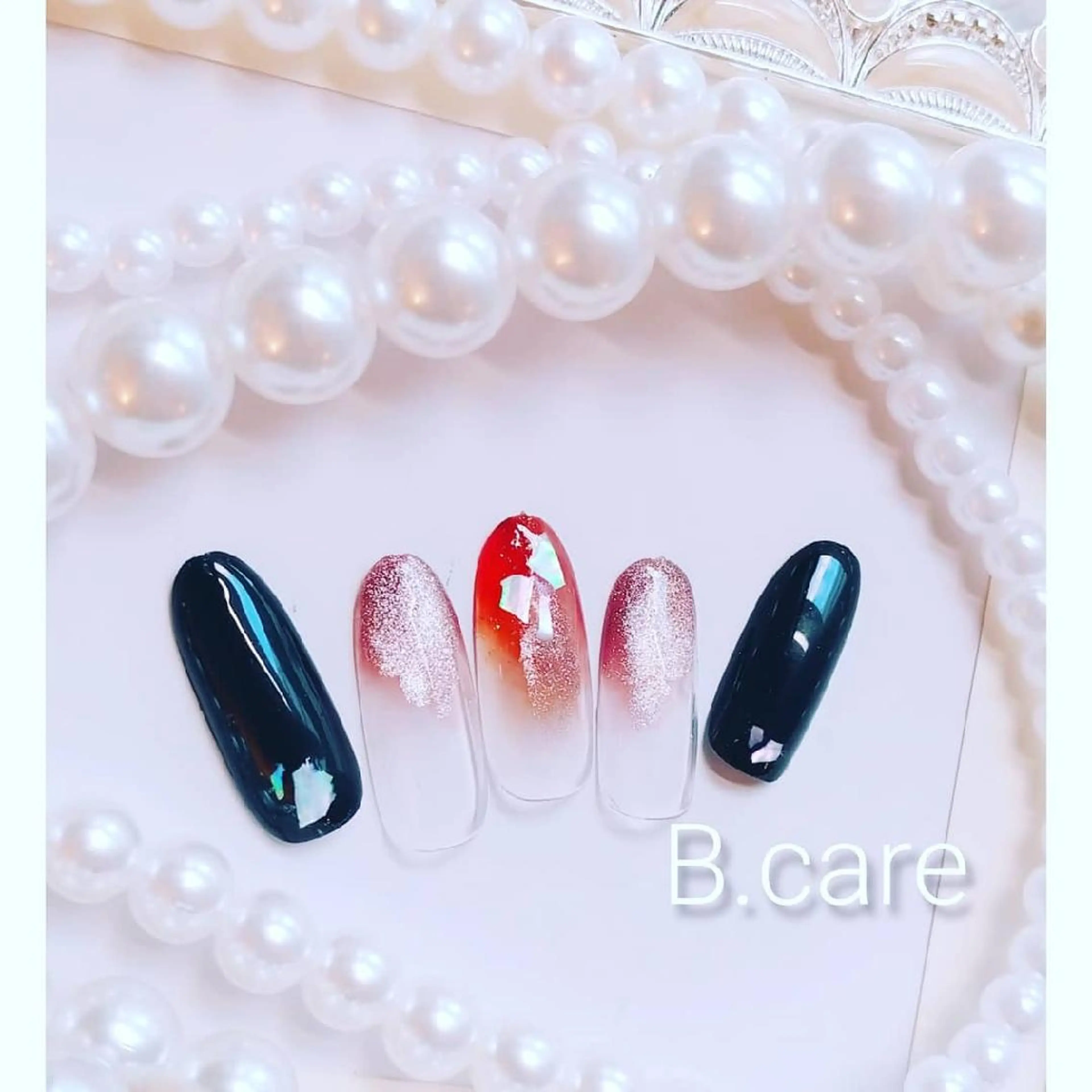 ネイル マグネットネイル B.care自由ヶ丘所属・早坂  のネイルデザイン