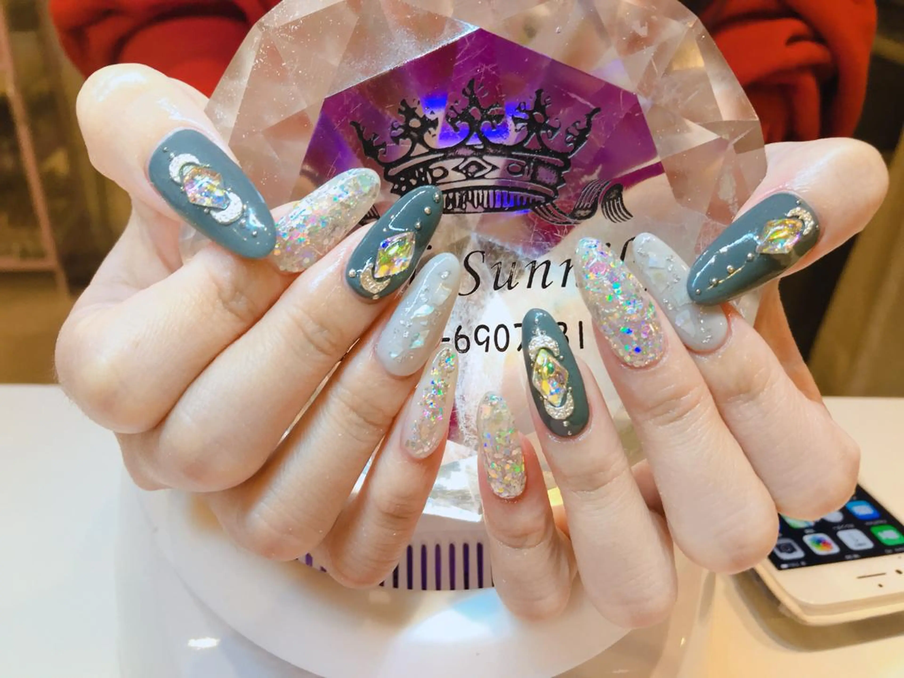 ネイル 長さだし専門店 M2　rikaのネイルデザイン