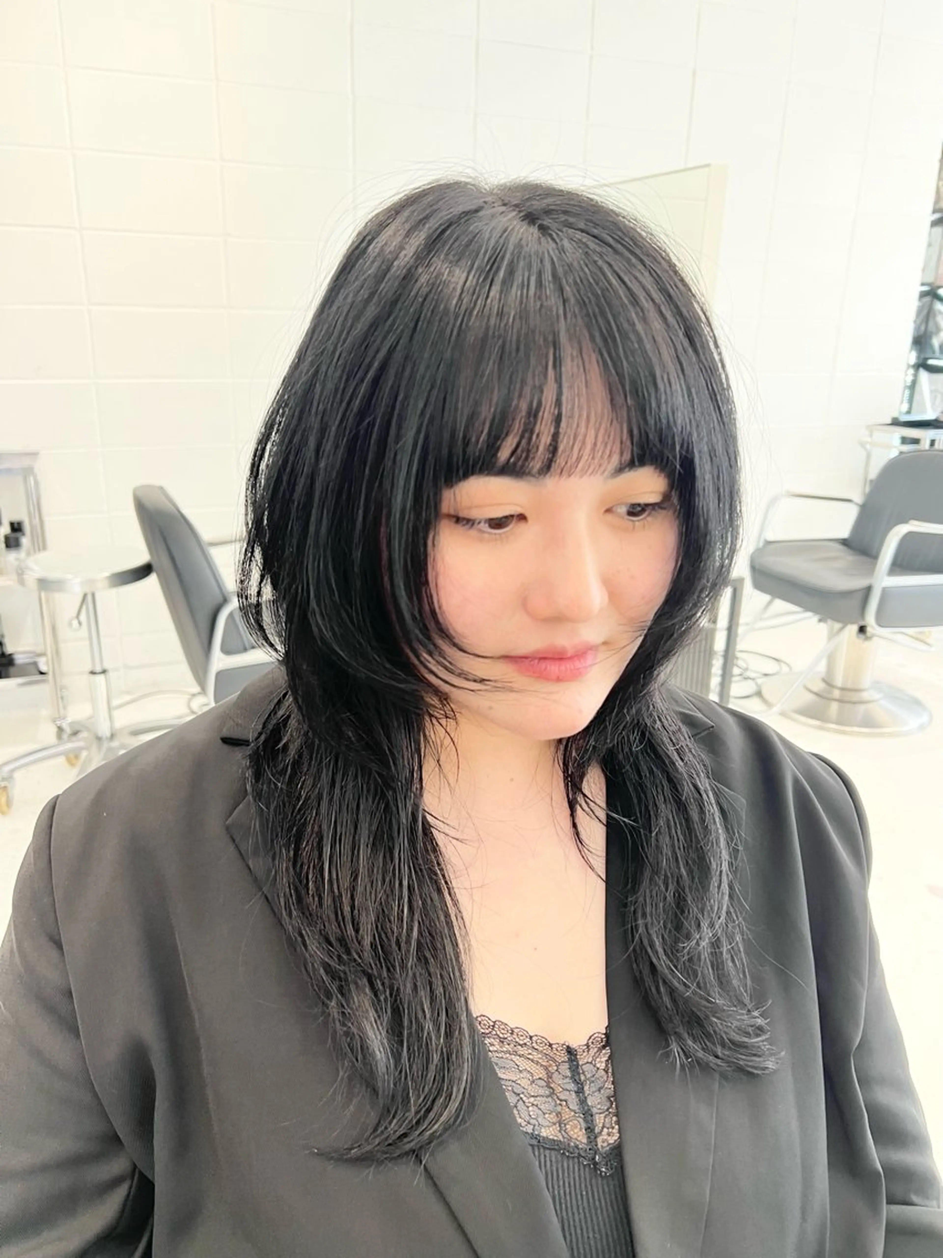 セミロング カラー カット ヘアカラー トリートメント HARU//原宿🤍 リピート率NO.1のヘアスタイル