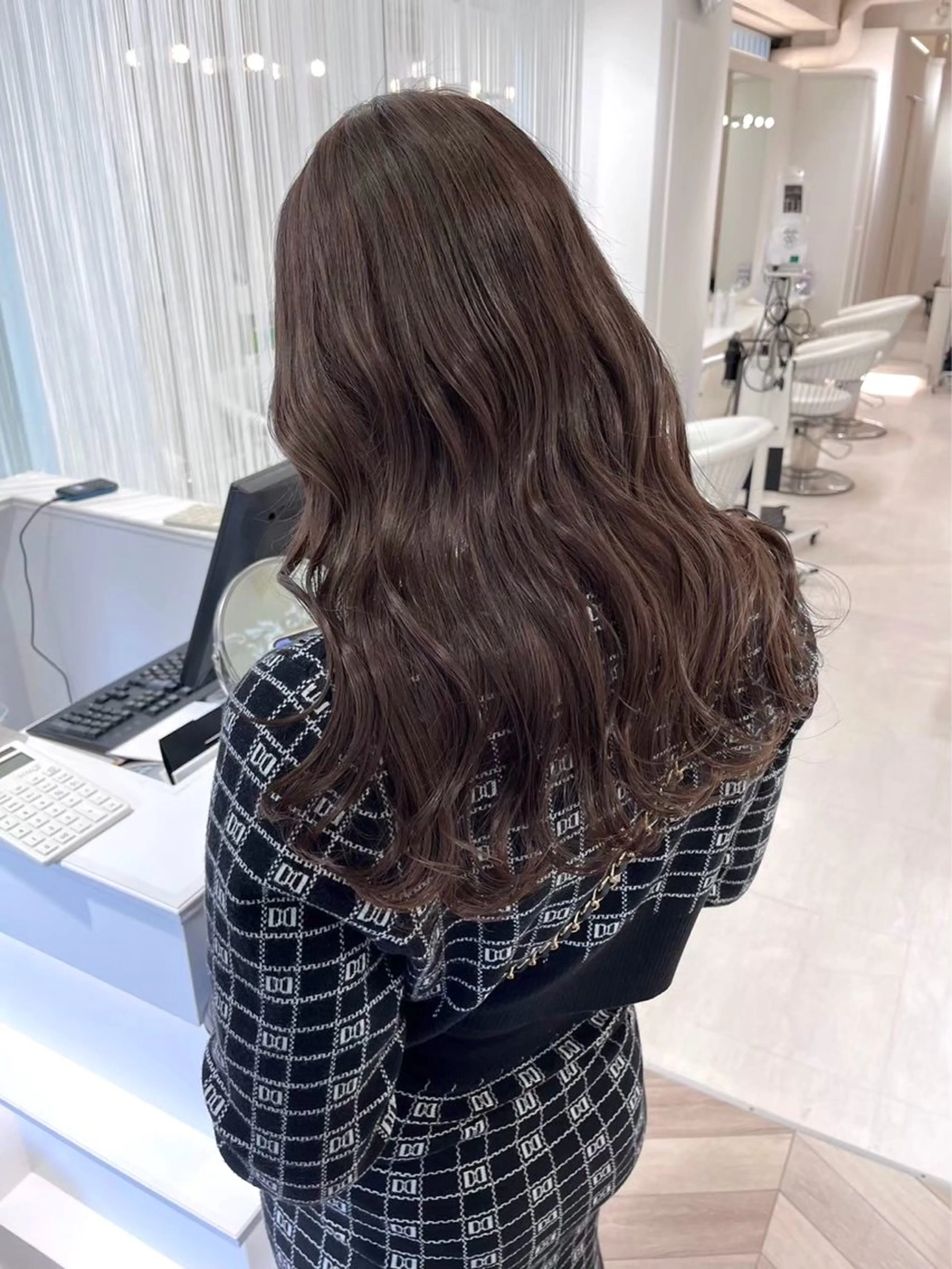 ロング カラー カット ヘアカラー ParveMix 🐾鳥取彩花のヘアスタイル