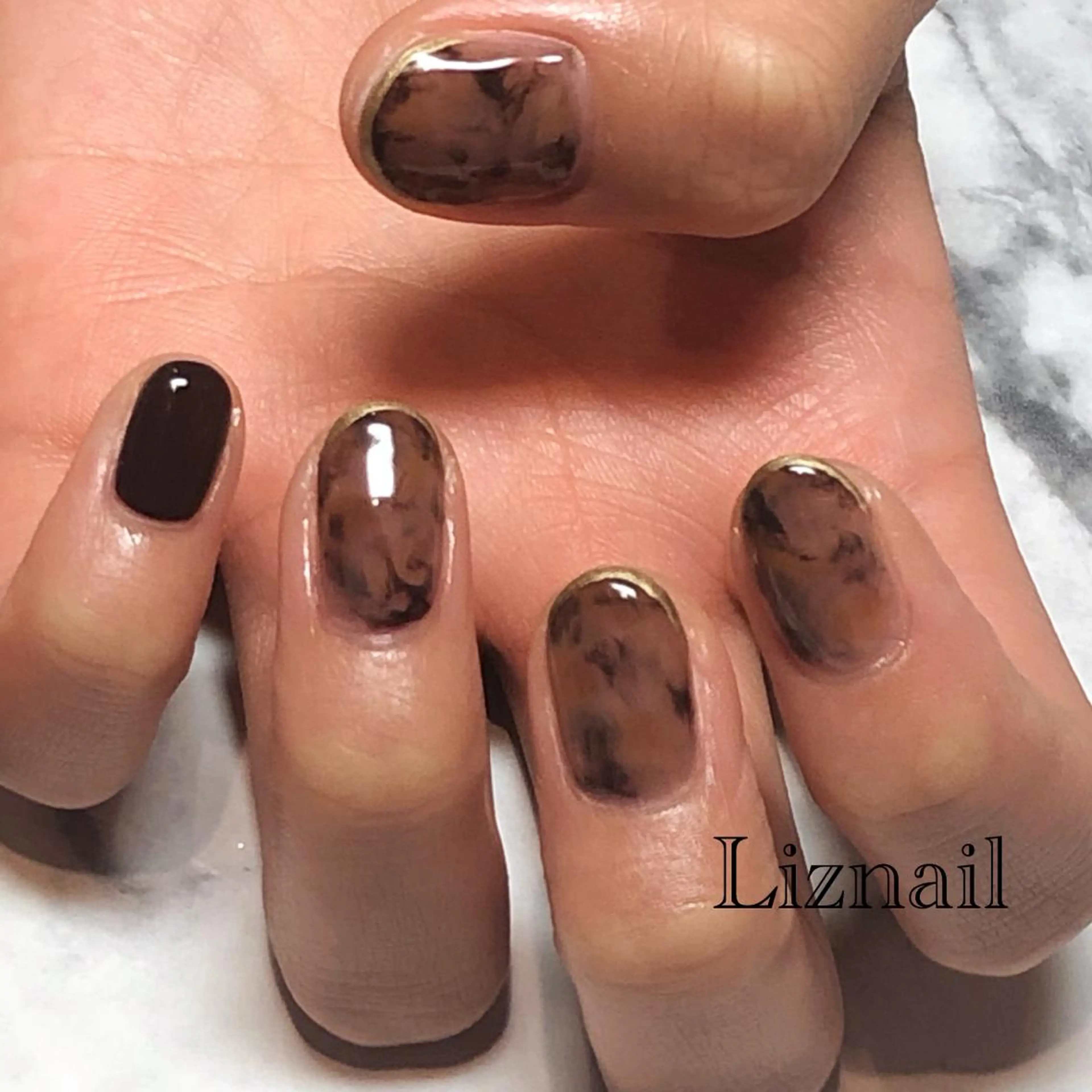 ネイル ハンドネイル Rawr / saoriのネイルデザイン