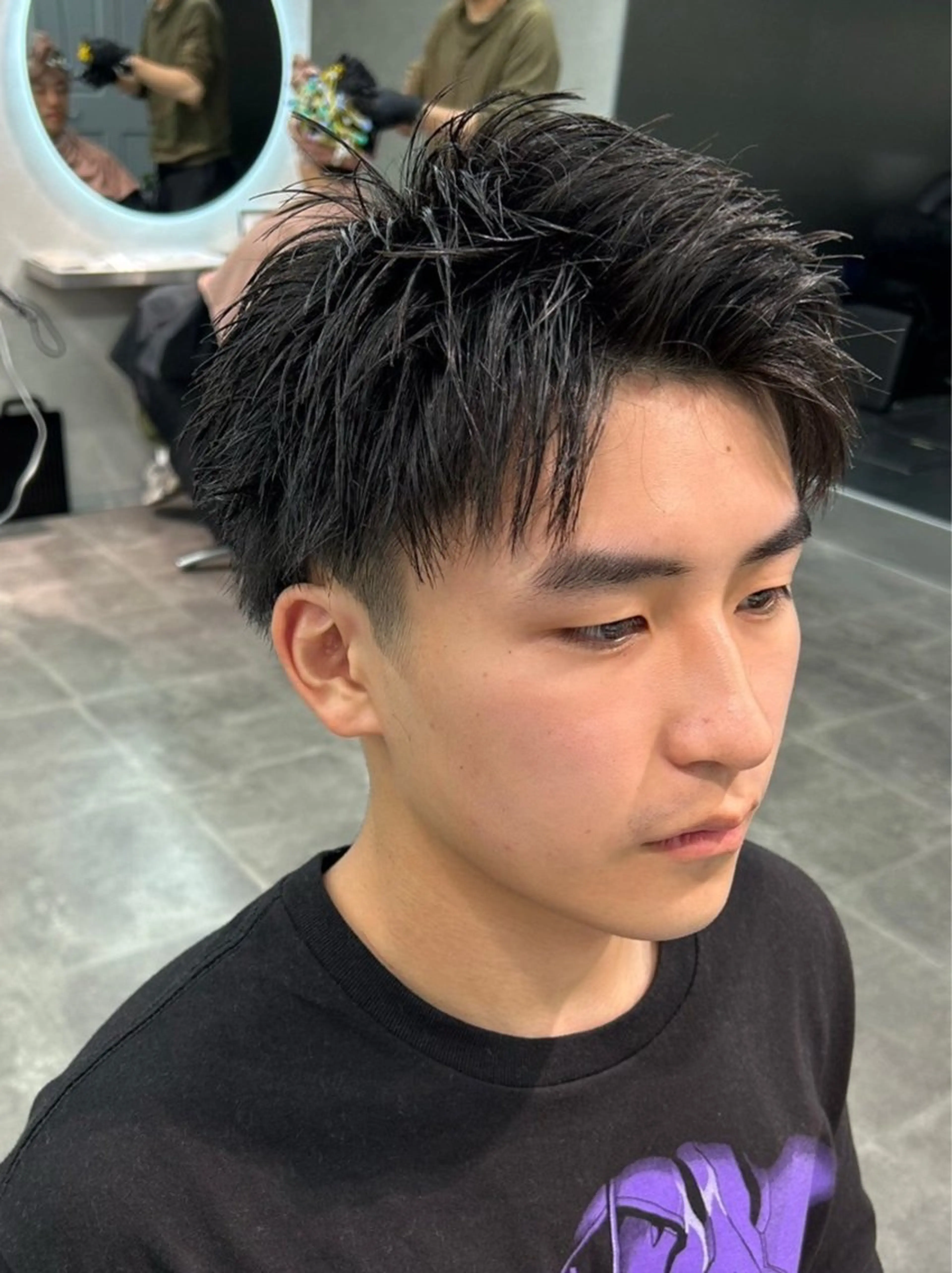 メンズカット+クイックトリートメントの写真