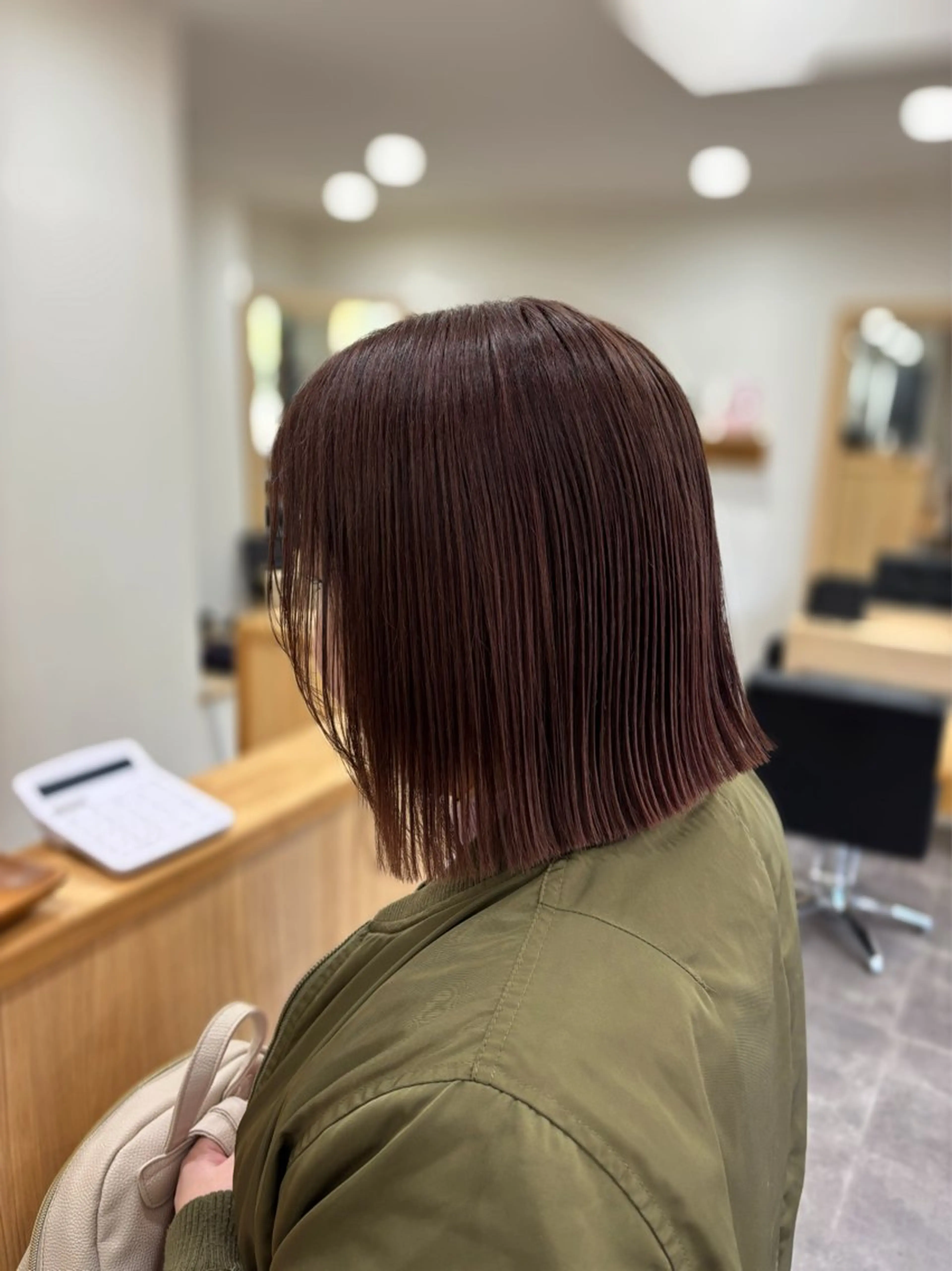 ミディアム カラー カット ヘアカラー トリートメント kakko所属・(kakko) ayumiのヘアスタイル