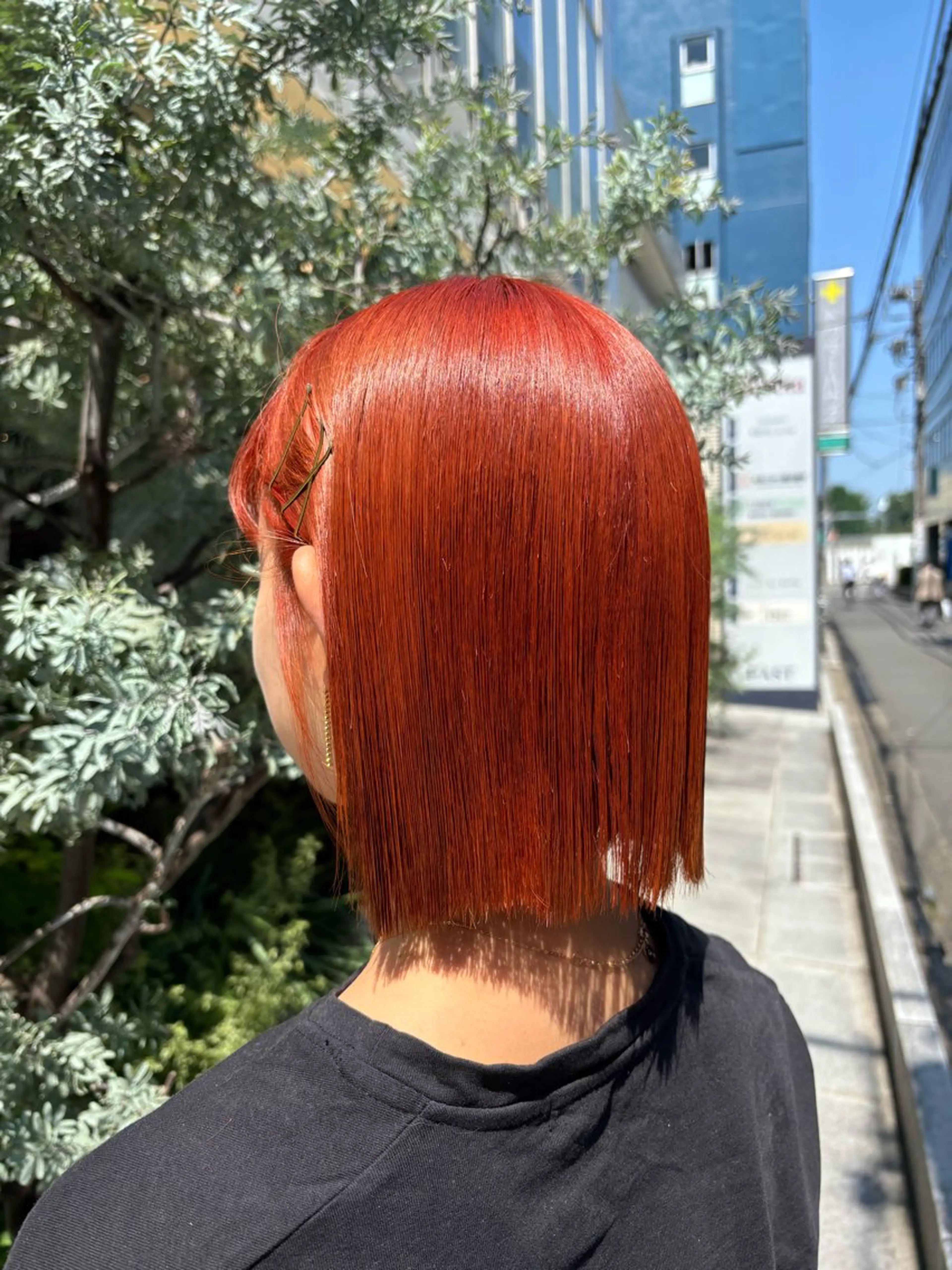 ショート カラー knot by belle所属・明津 桜空のヘアスタイル
