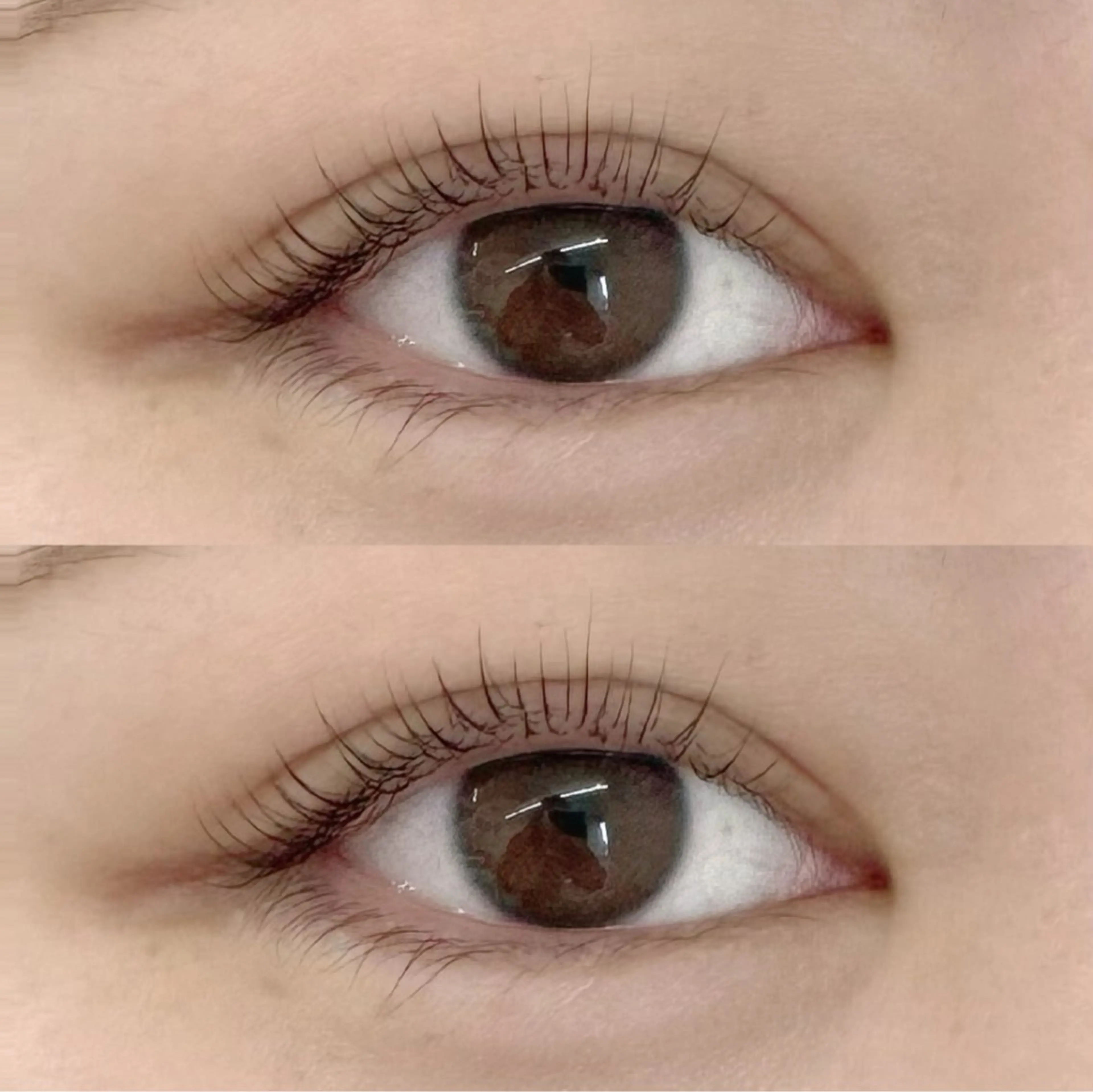 マツエク・マツパ 束感まつ毛 フラットラッシュ 韓国風マツエク ナチュラル まつげパーマ CLUTCH江坂 こんどうのマツエク・マツパデザイン