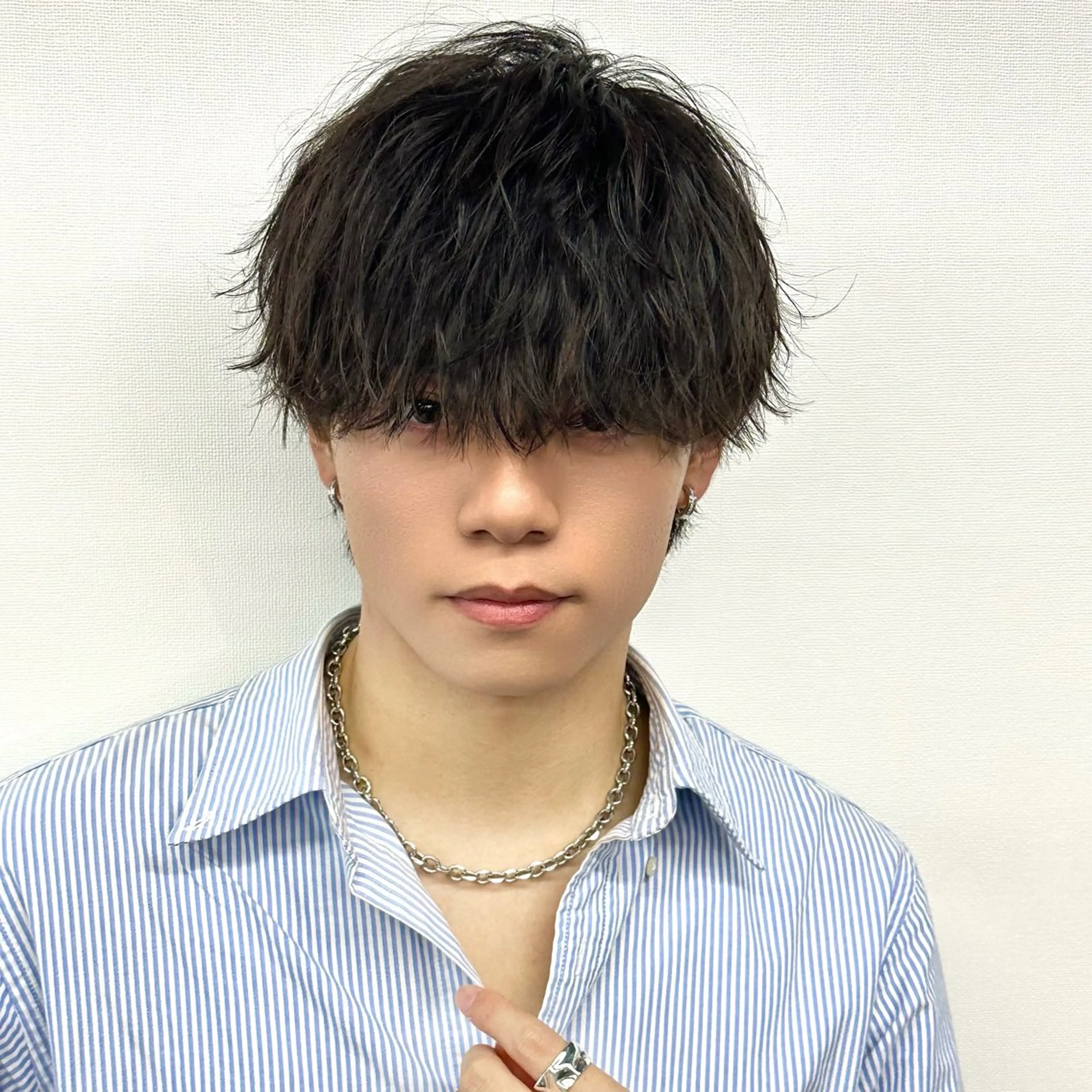 ✨メンズカット+カラー+トリートメント 黒染め🙆♂️の写真