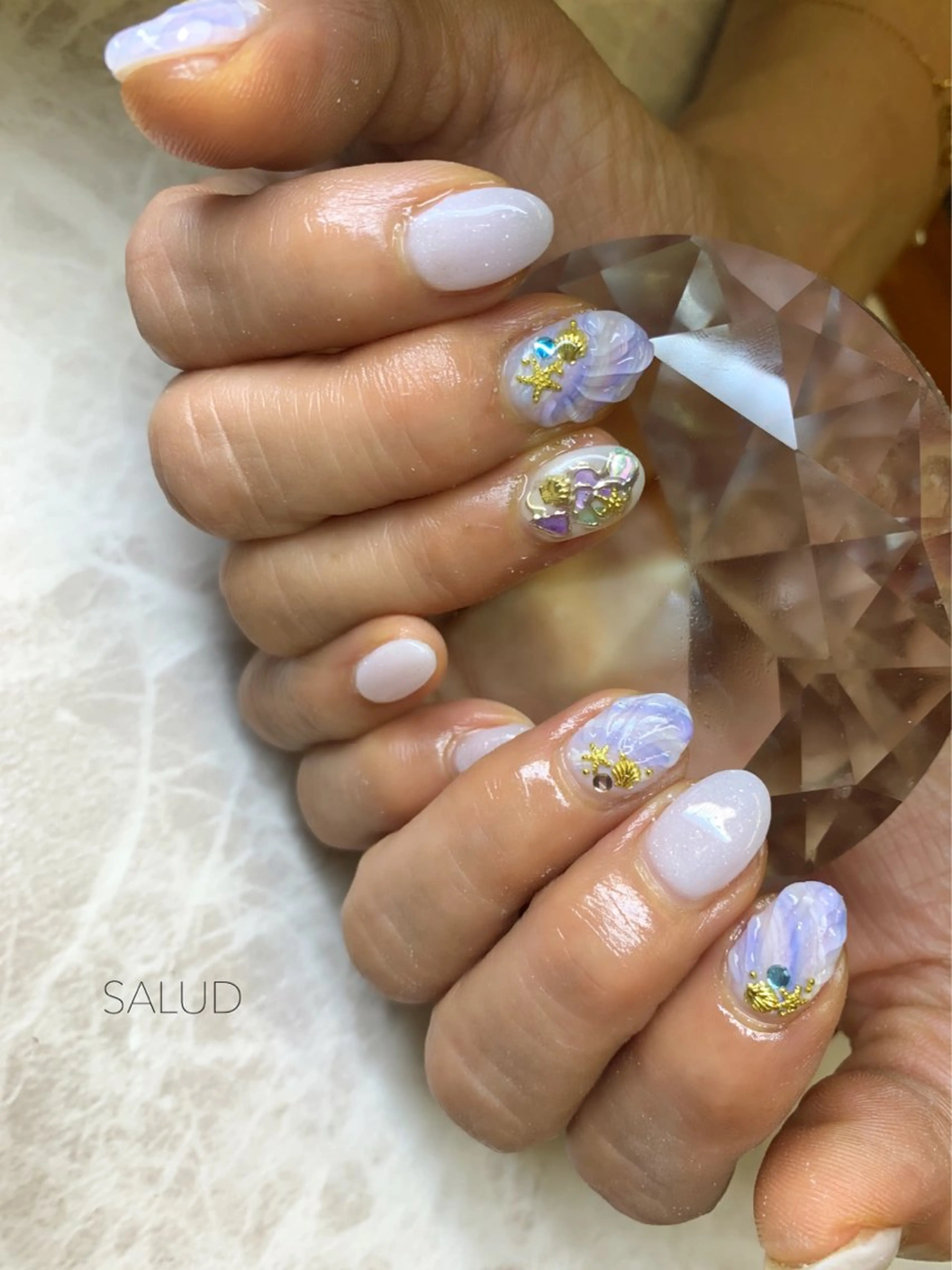 ネイル ハンドネイル Nail Salon SALUDのネイルデザイン
