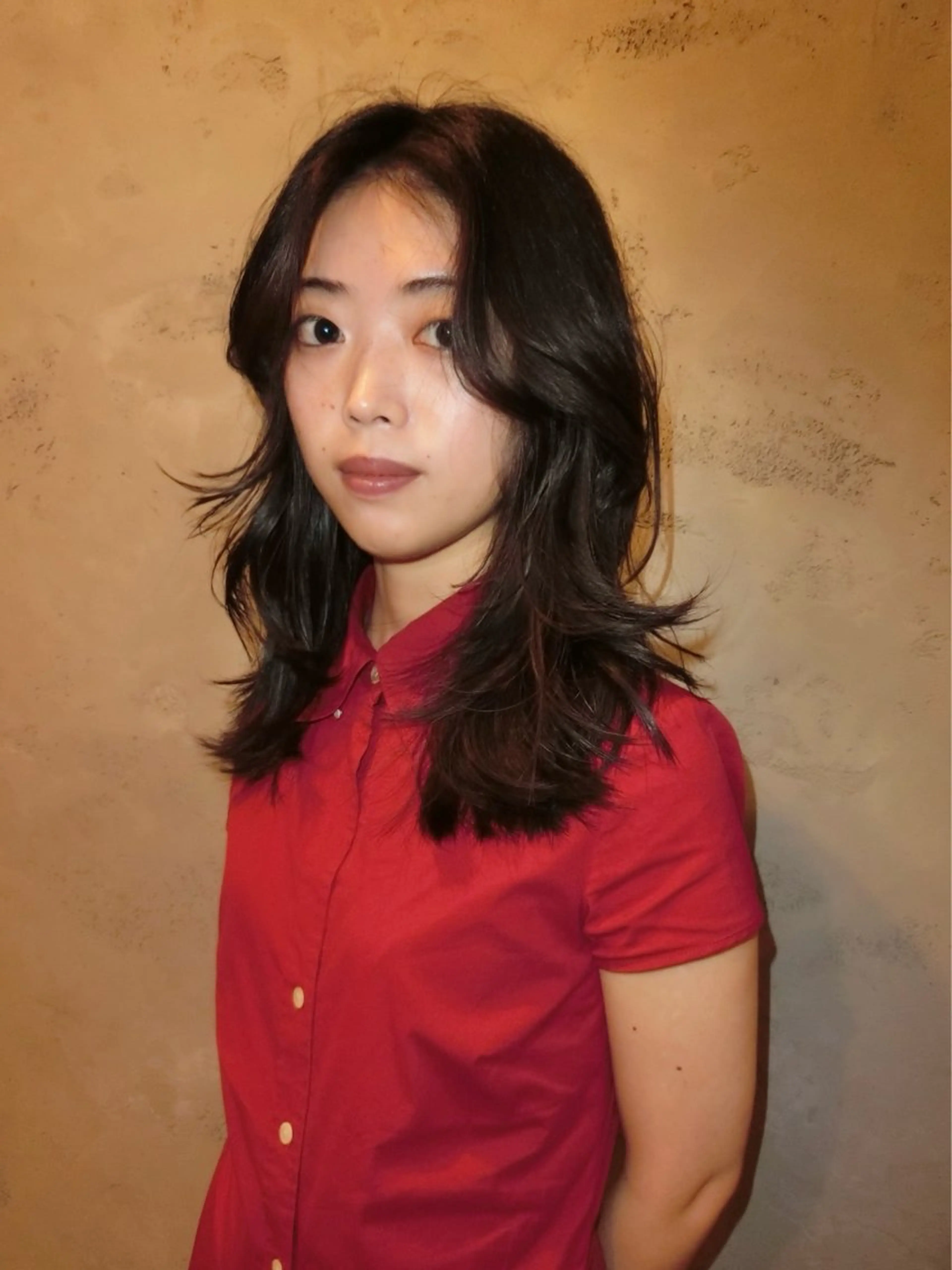 セミロング ハッシュカット/ MAYAのヘアスタイル