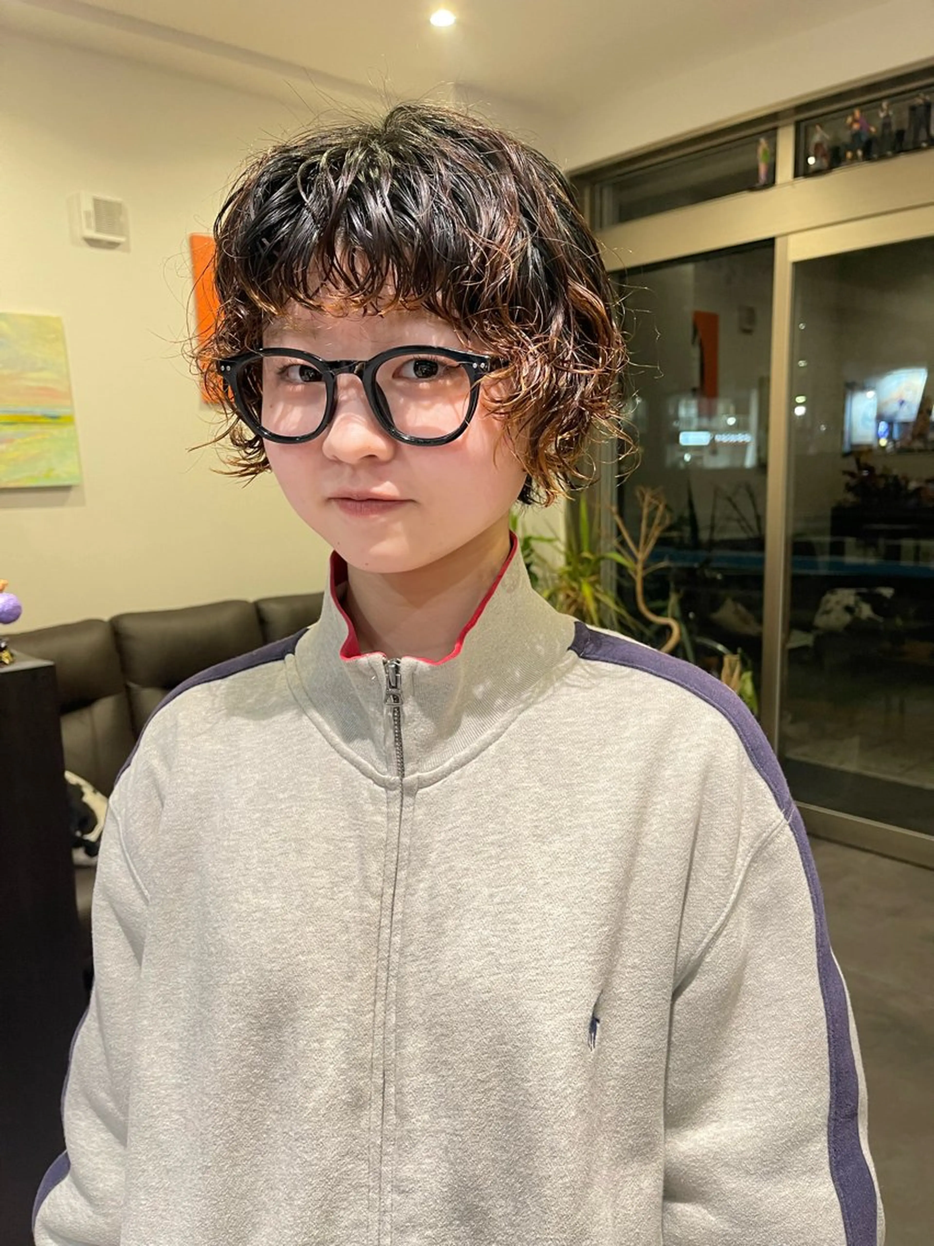 【迷ったらこちら】カット＋くるっとパーマ30％オフ14300円→9900円‼️の写真