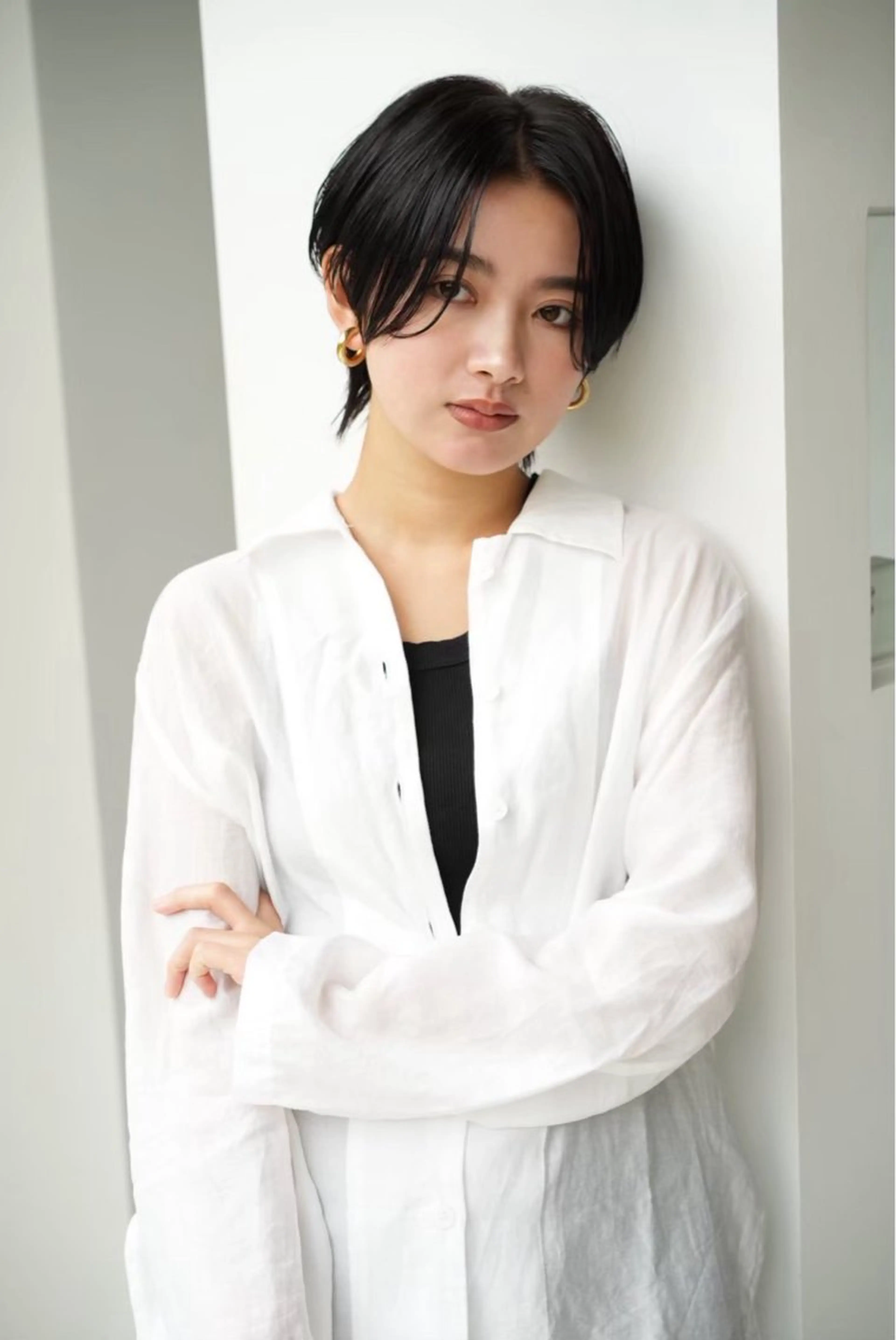 ショート カラー 加賀 千聖 /soigneのヘアスタイル