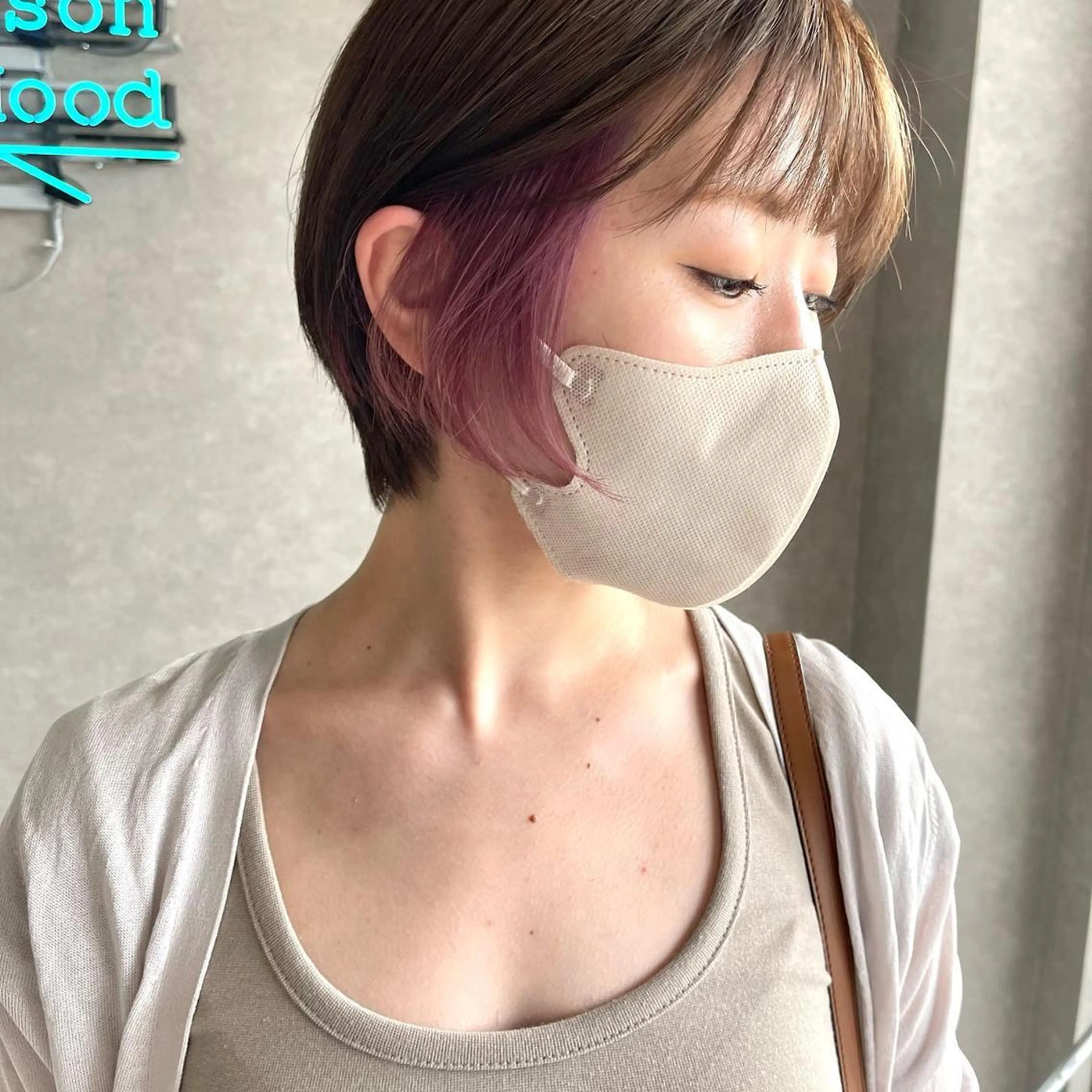 ショート 河原 亮のヘアスタイル