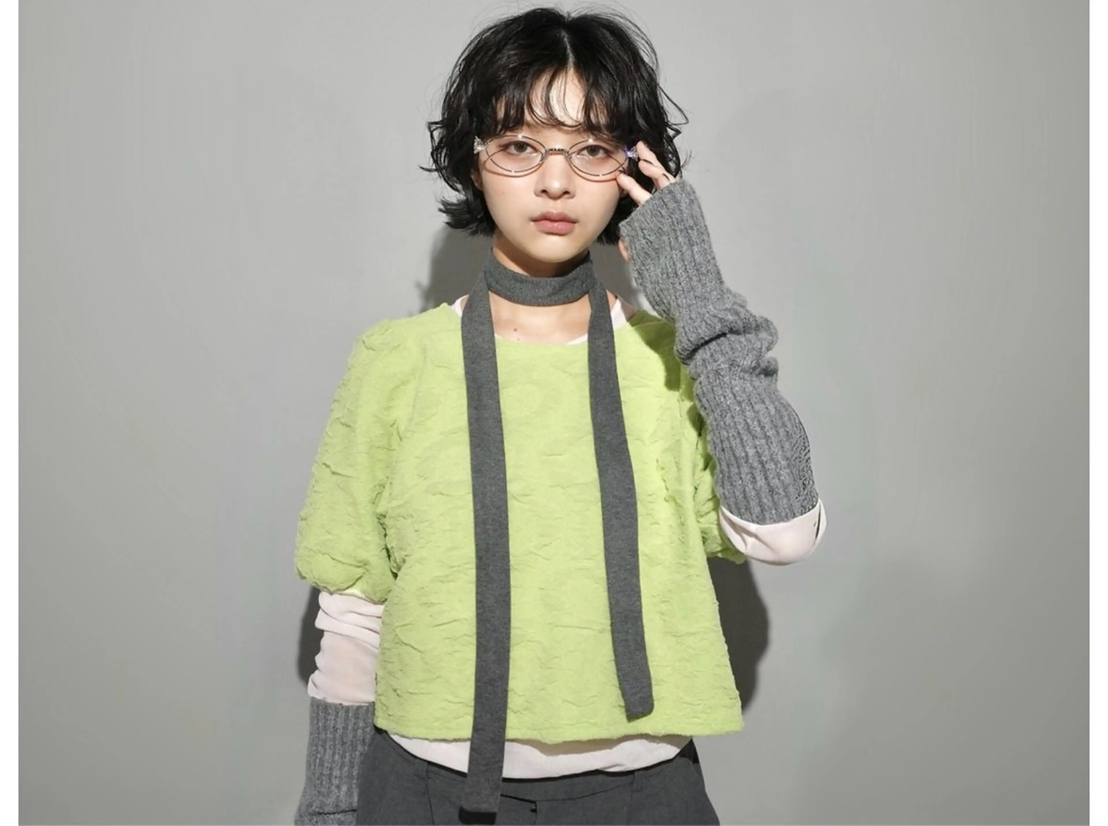 ショート パーマ niw yuiのヘアスタイル