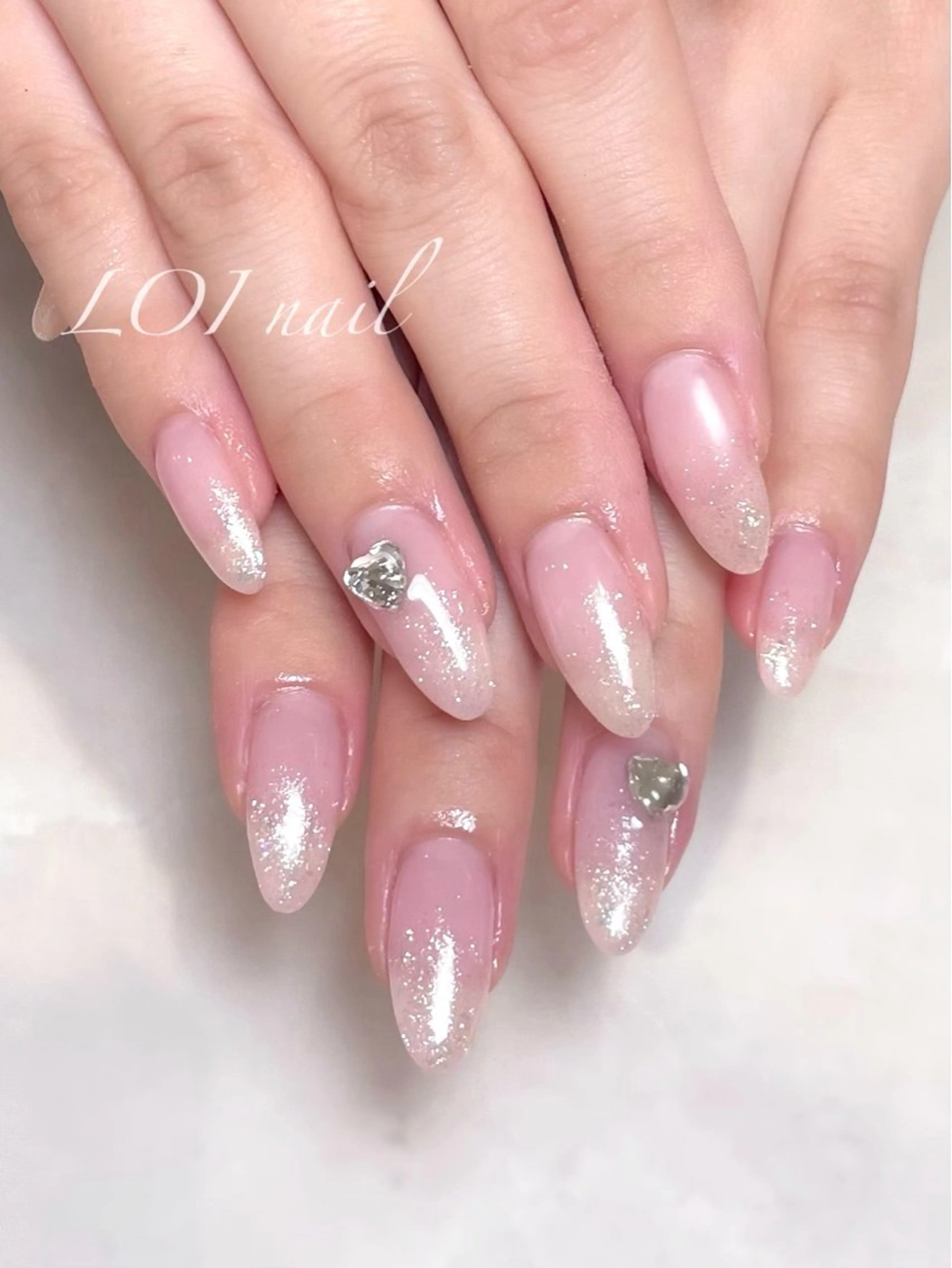ネイル ストーンネイル LOI nail monaのネイルデザイン