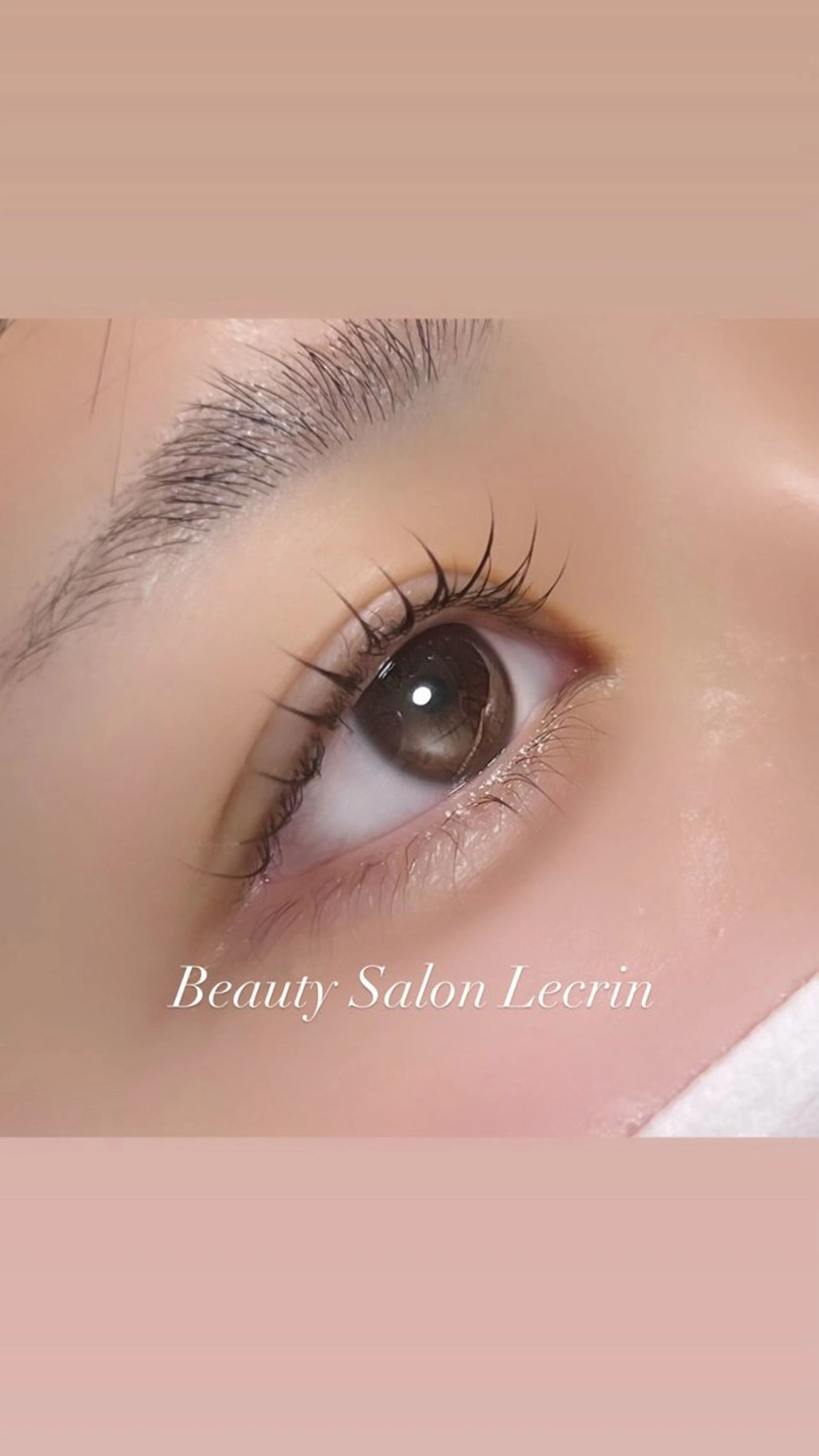 マツエク・マツパ ナチュラル マツパ Lecrin hinaのマツエク・マツパデザイン