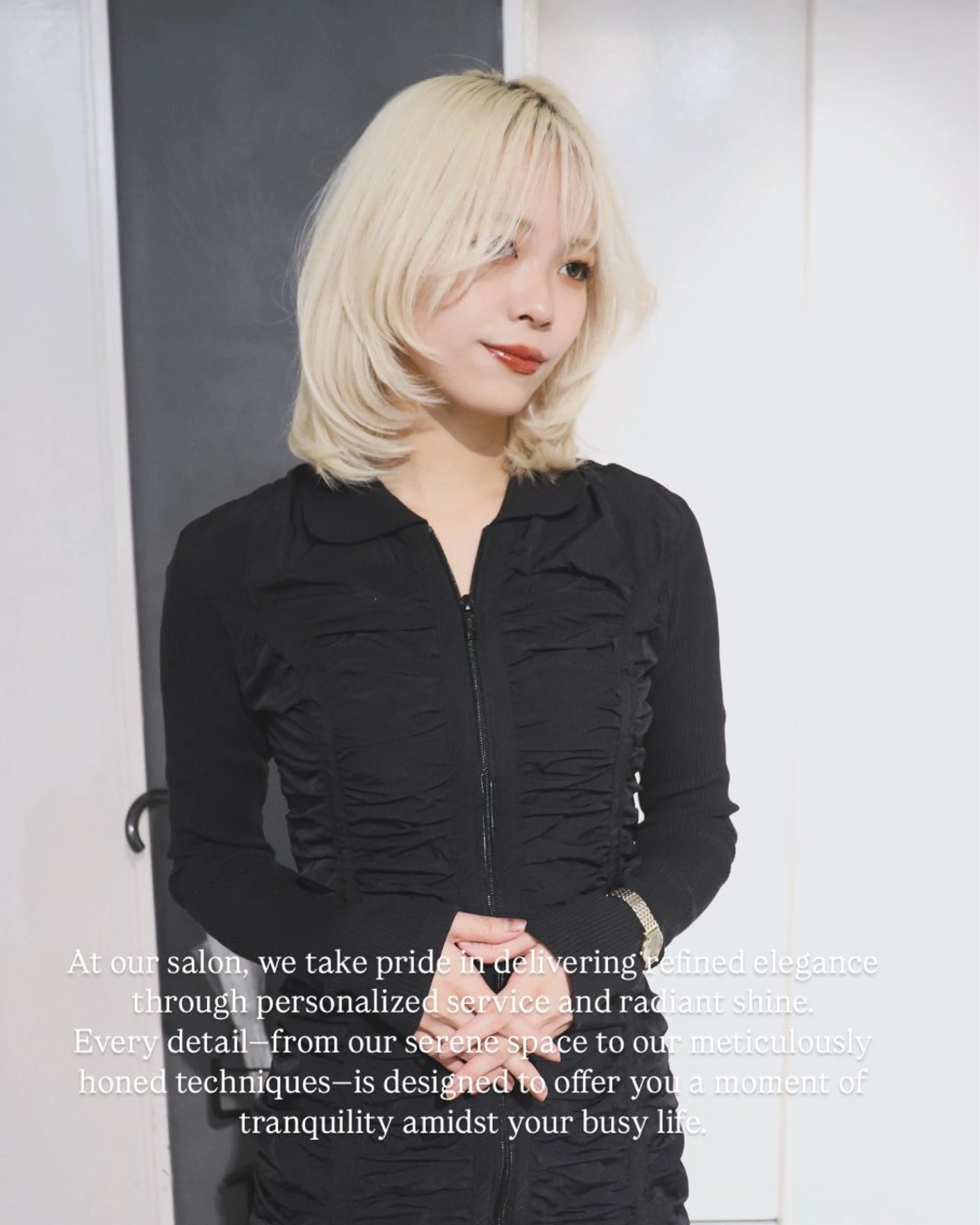 【12月最後に✨】髪質改善カラー＋カシミヤトリートメントの写真