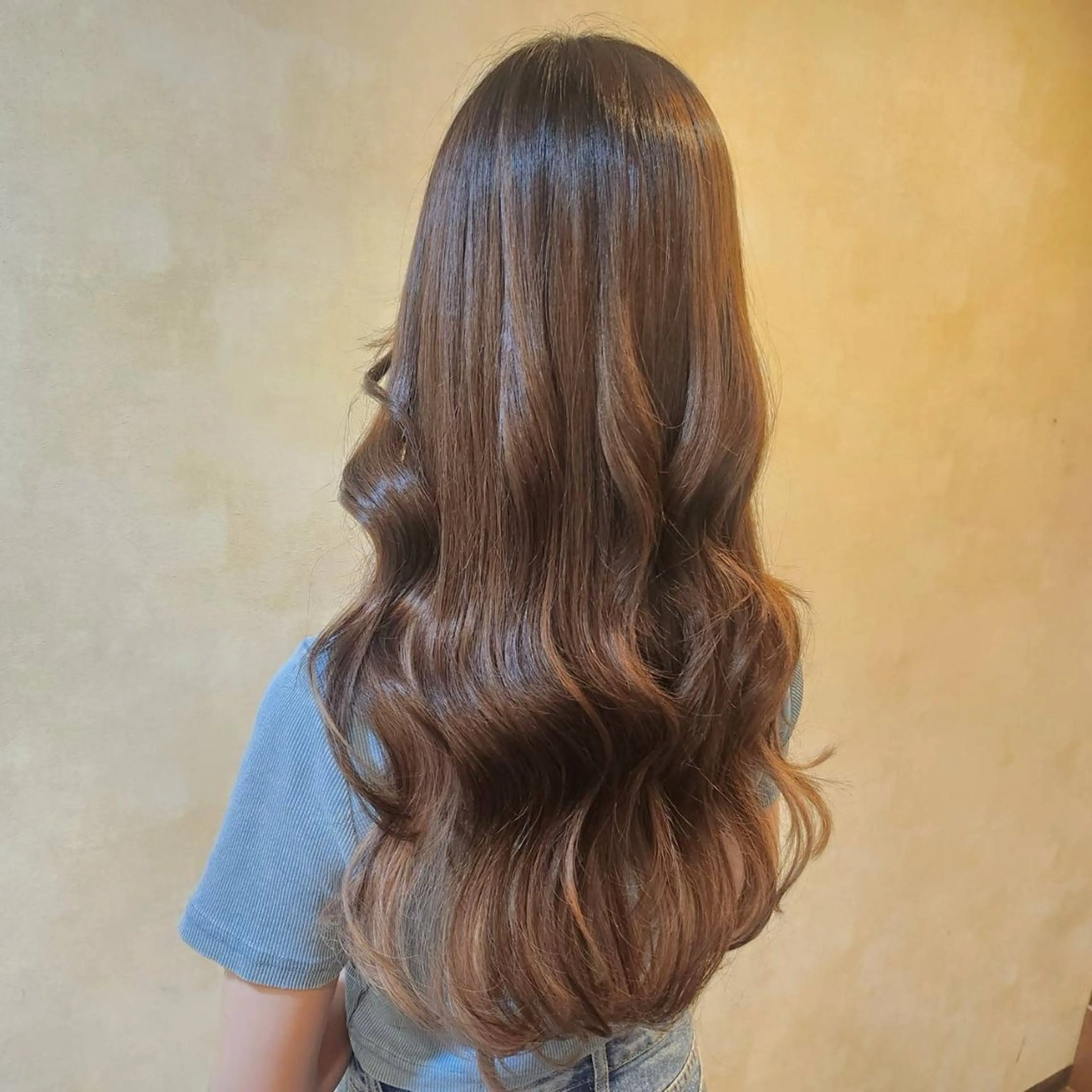 ロング ヘアアレンジ シールエクステ エクステ ロング カット エクステ MagicMush ✴︎シールエクステのヘアスタイル