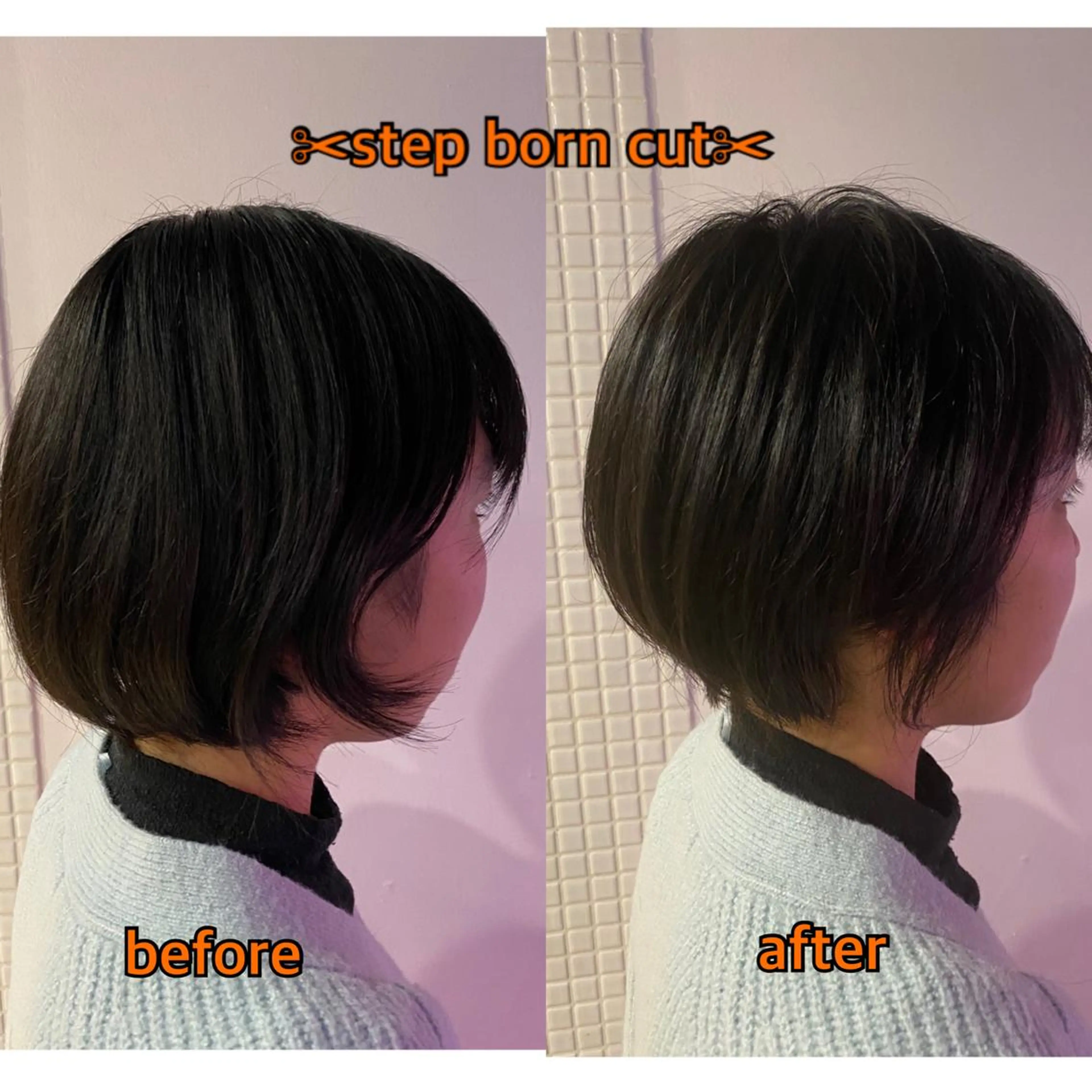 ショート 小顔カット studioα＋所属・やまぐち としお【日暮里】のヘアスタイル