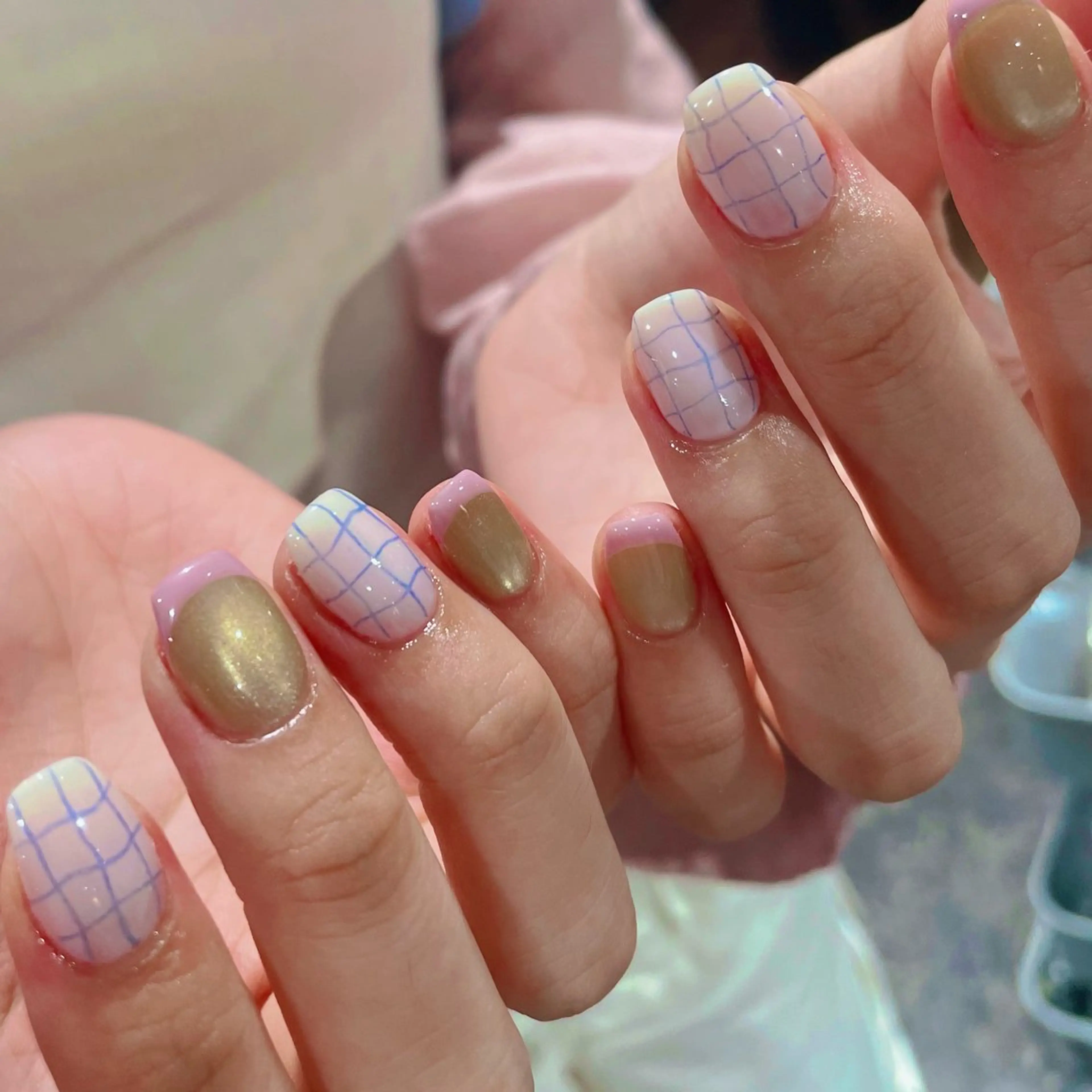 ネイル ニュアンスネイル ハンドネイル OAK中目黒 ネイリスト Nicoのネイルデザイン