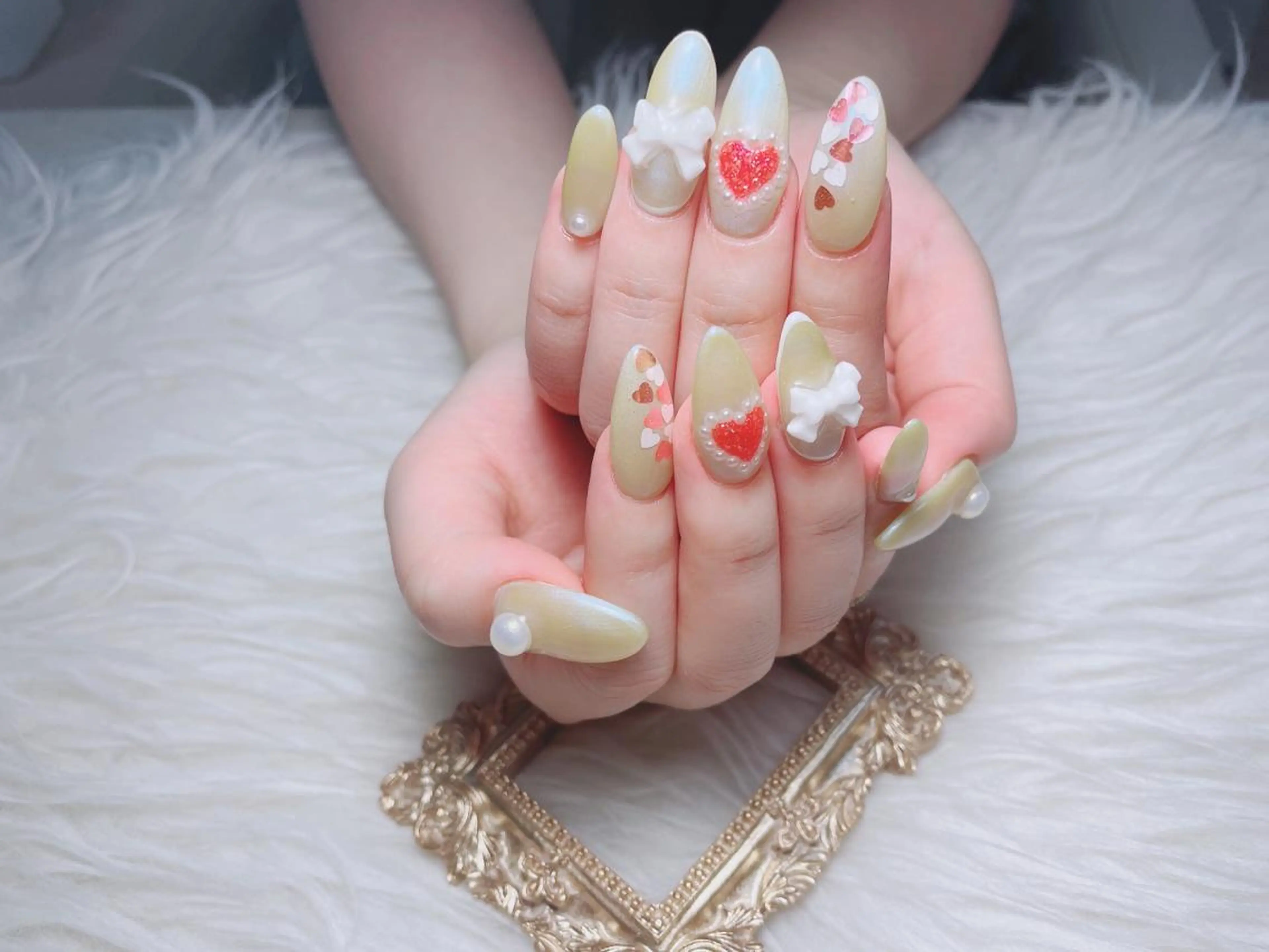 ネイル MiKi Nai池袋 長さだし得意のネイルデザイン