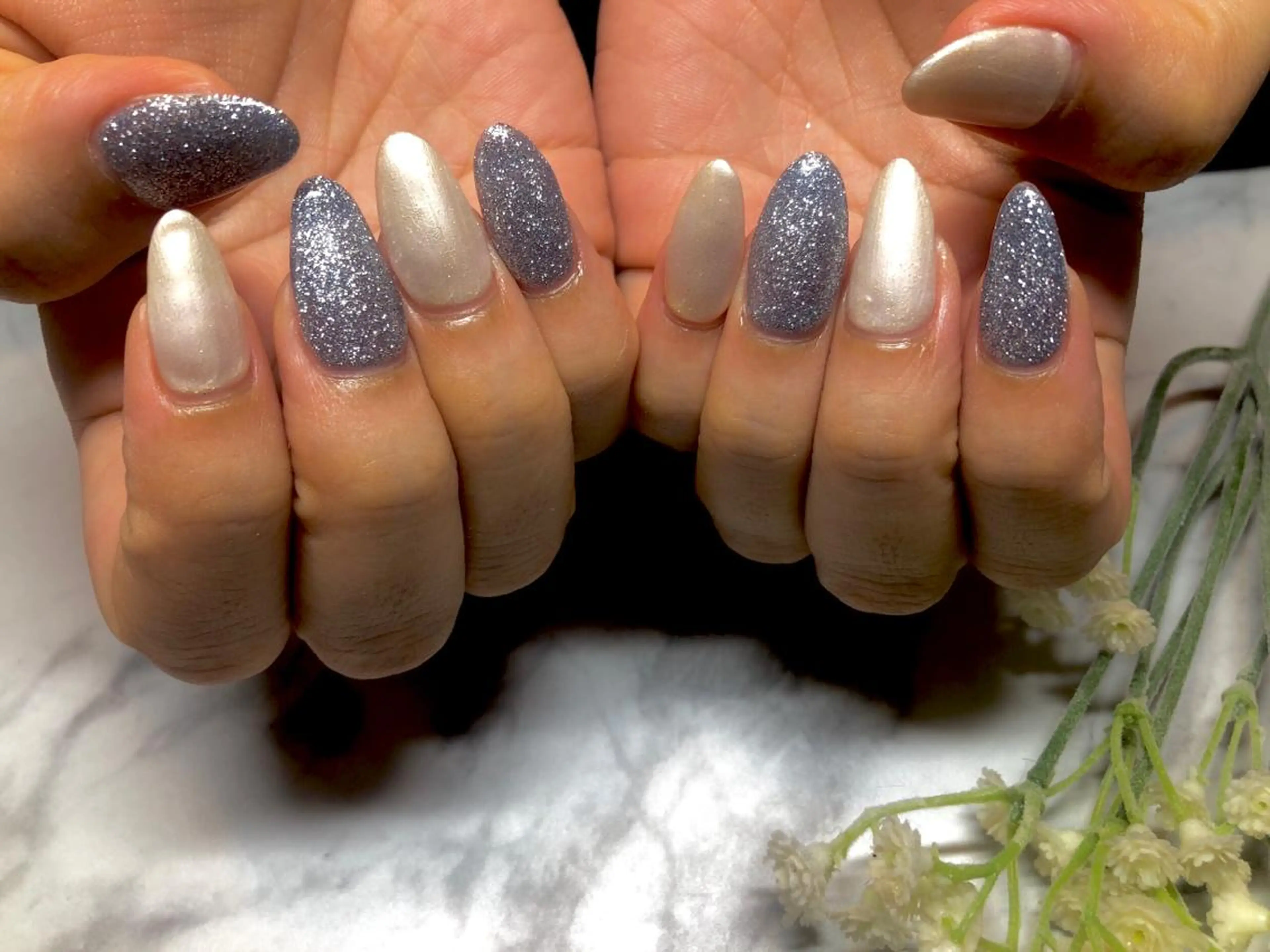 セミロング Home salon Rのネイルデザイン