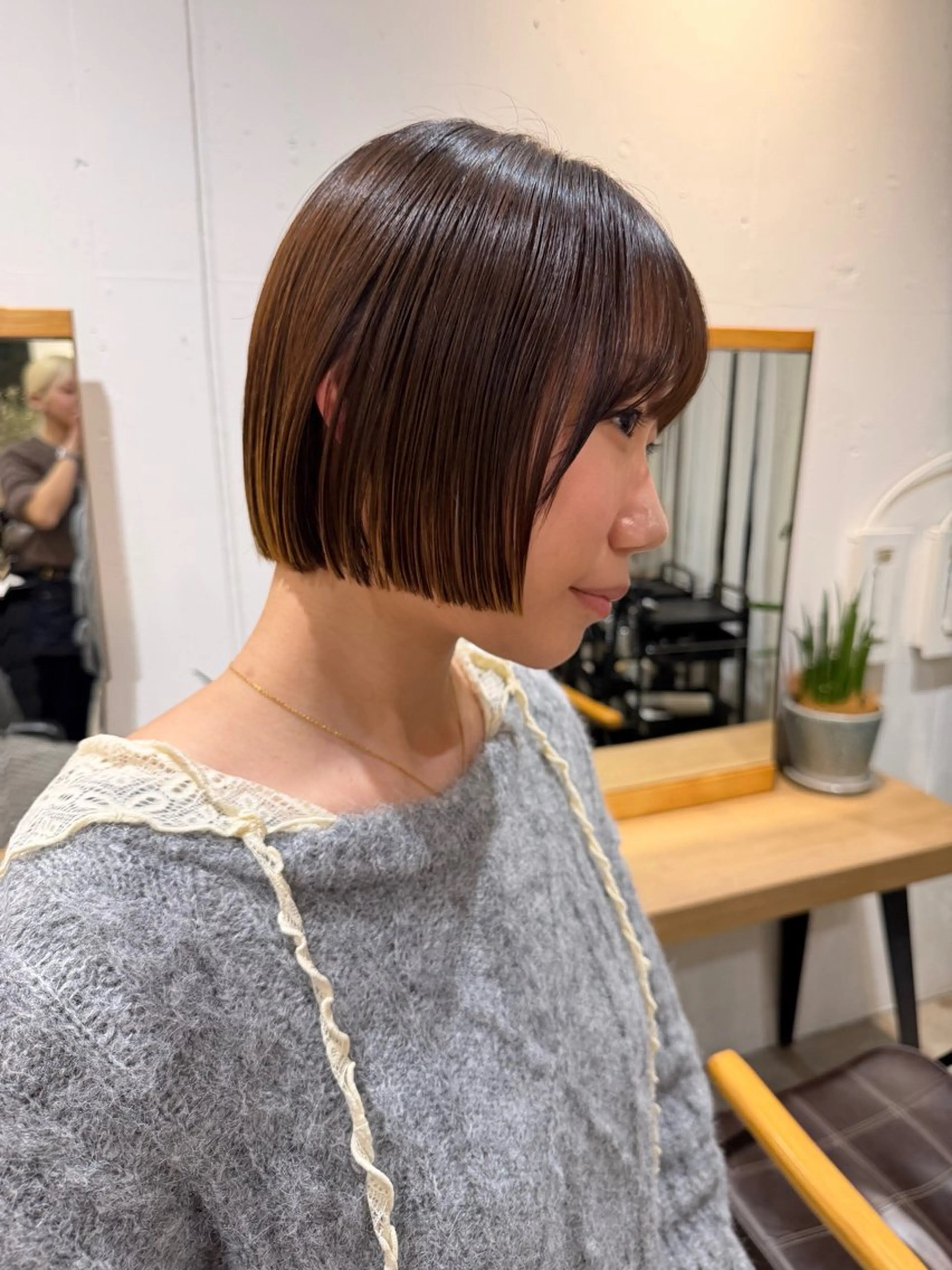 ミディアム ryona🎀 /ボブ/ブロンドのヘアスタイル